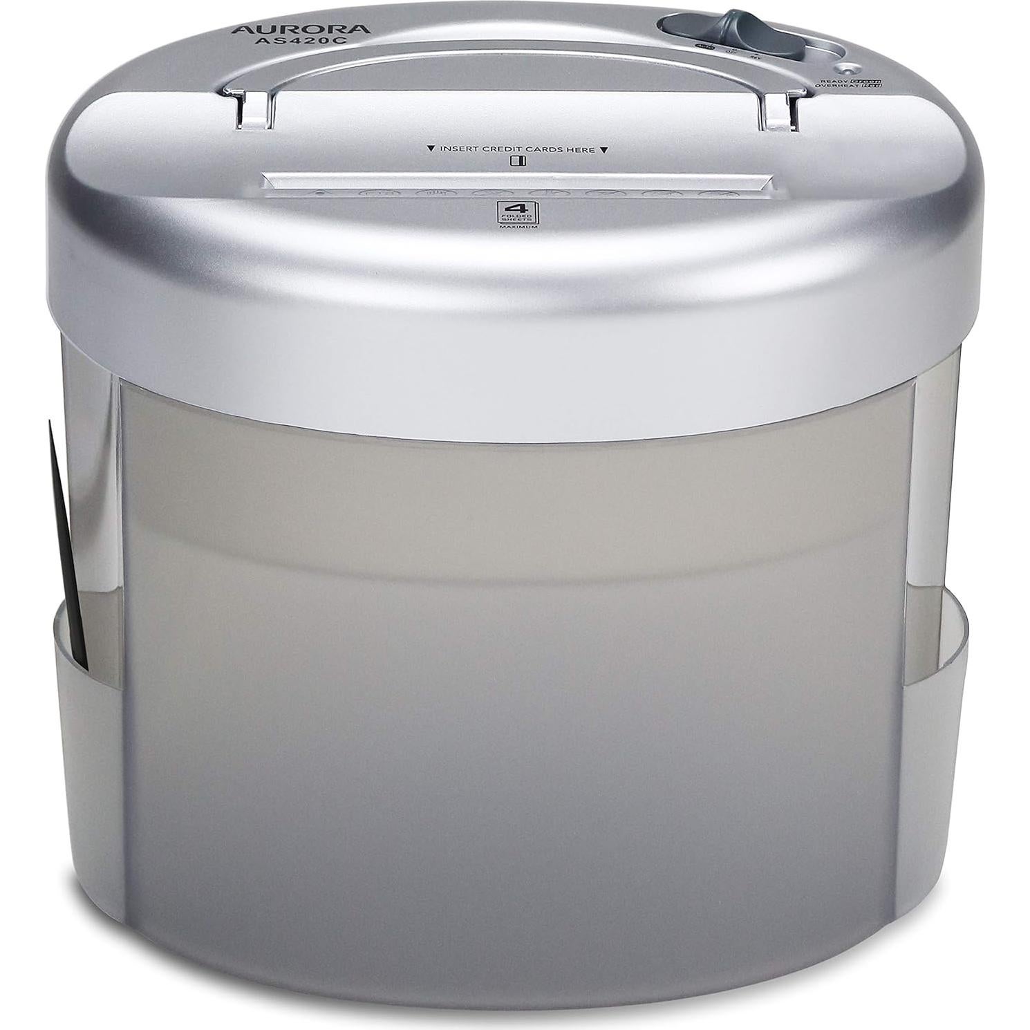 Destructora de papel Aurora AS420C corte en cruz 4 hojas