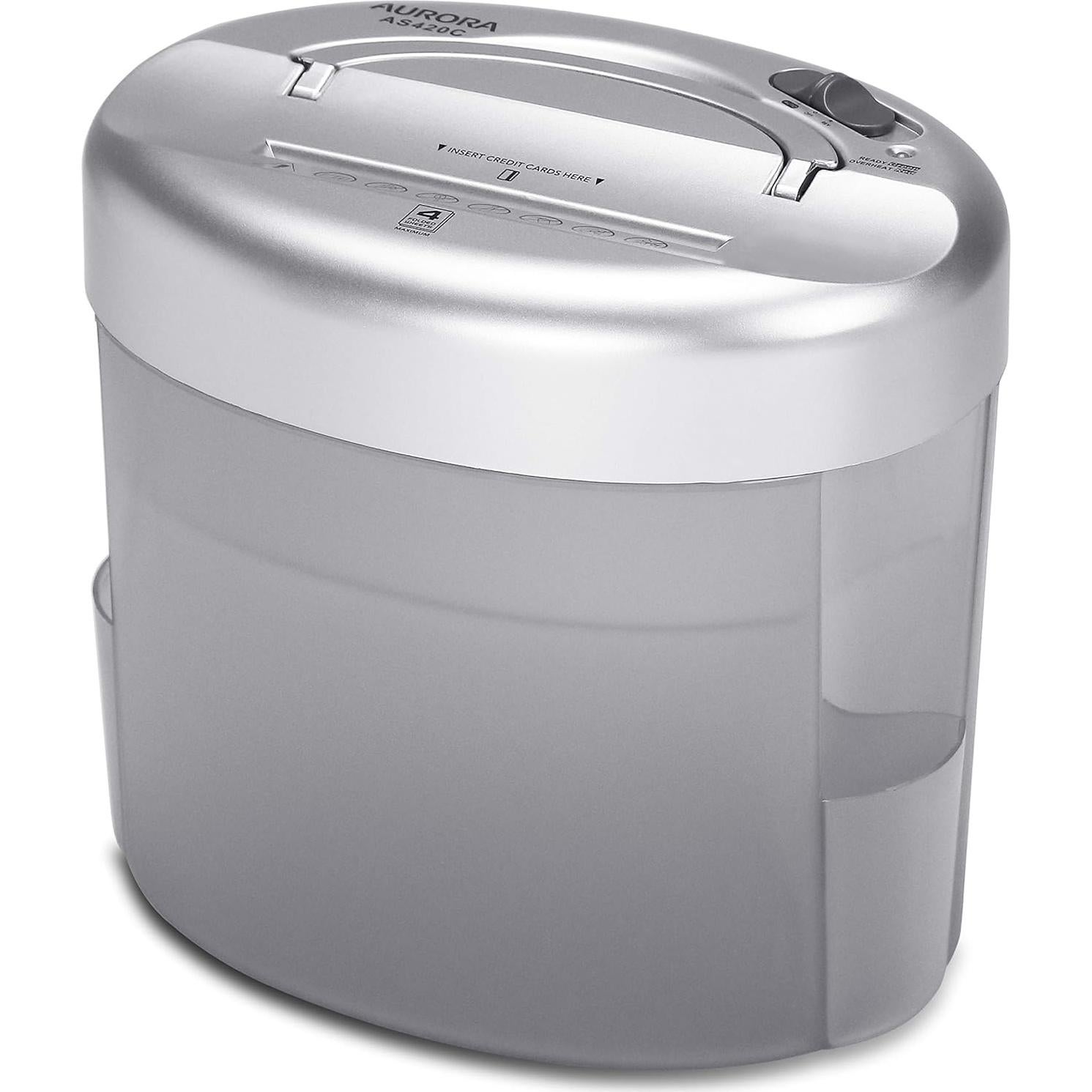 Destructora de papel Aurora AS420C corte en cruz 4 hojas