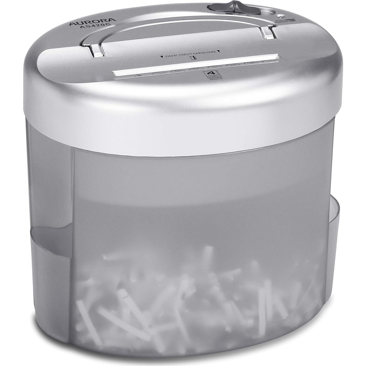 Destructora de papel Aurora AS420C corte en cruz 4 hojas