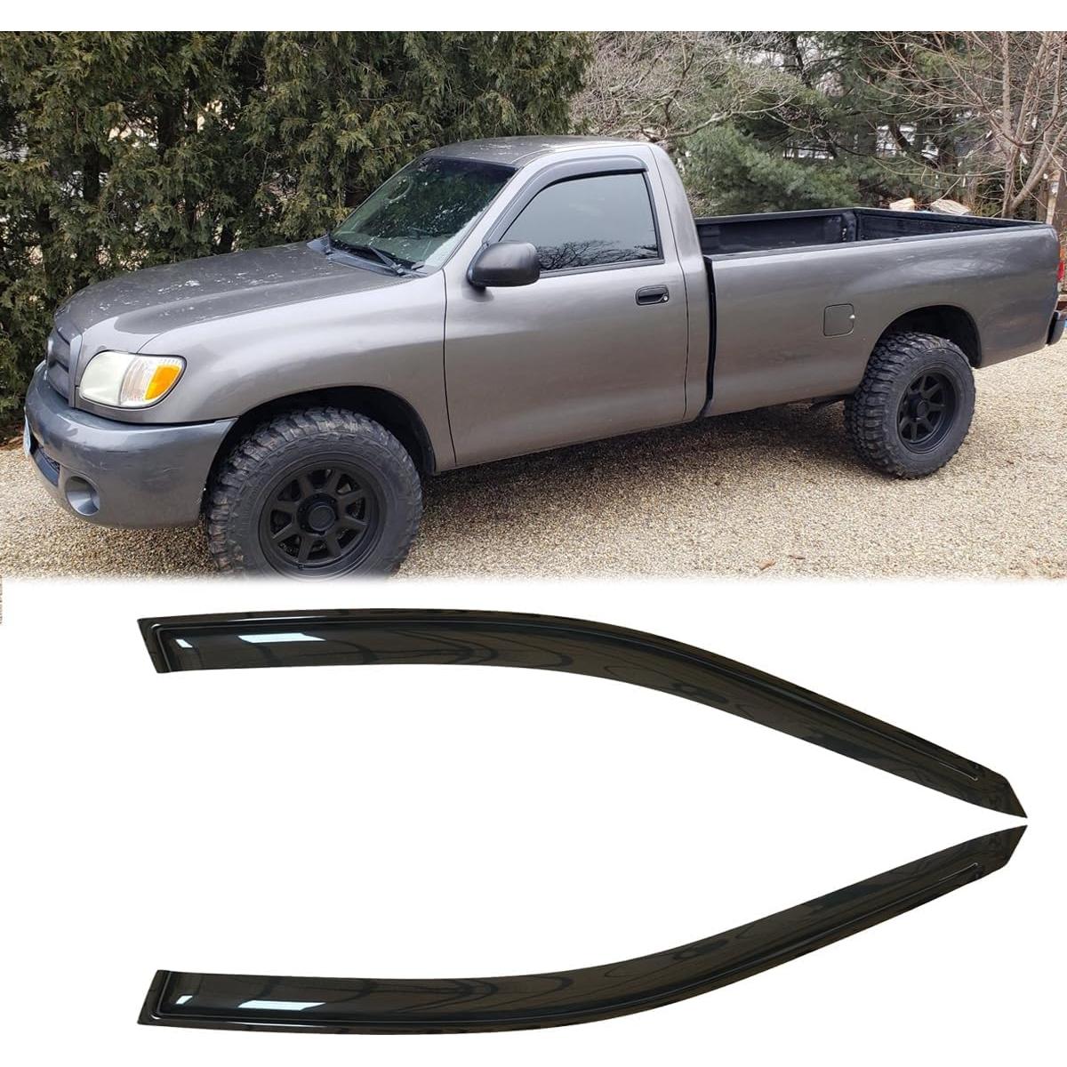 Deflectores de Ventana Deebior 2pcs para Toyota Tundra 2000-2006