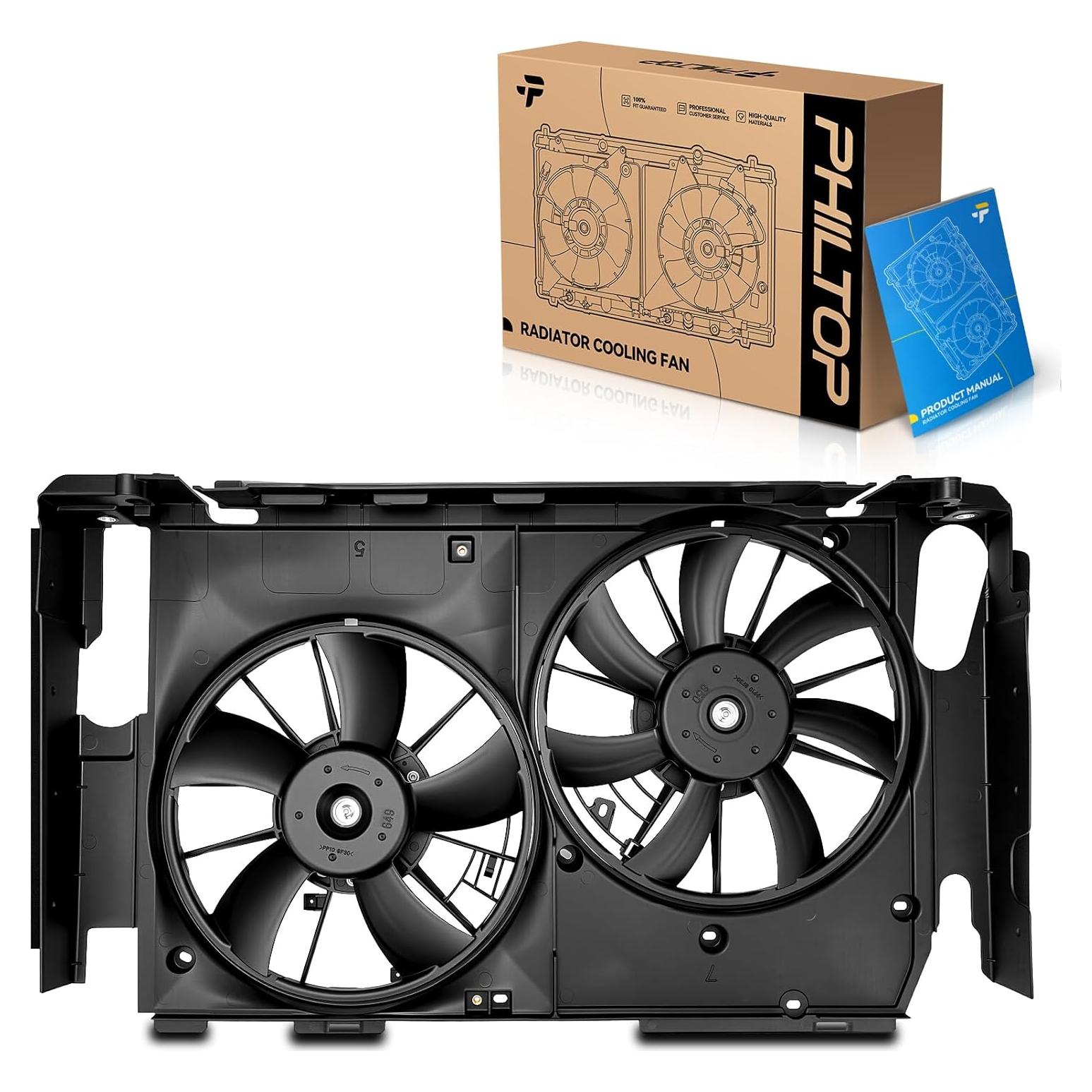 Ventilador de Radiador PHILTOP para Toyota RAV4 2009-2012 2.5L