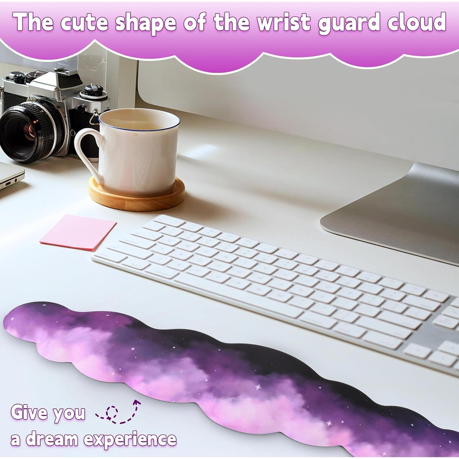 Reposamuñecas Nube VAIPI 43.18 cm Espuma de Memoria Antideslizante