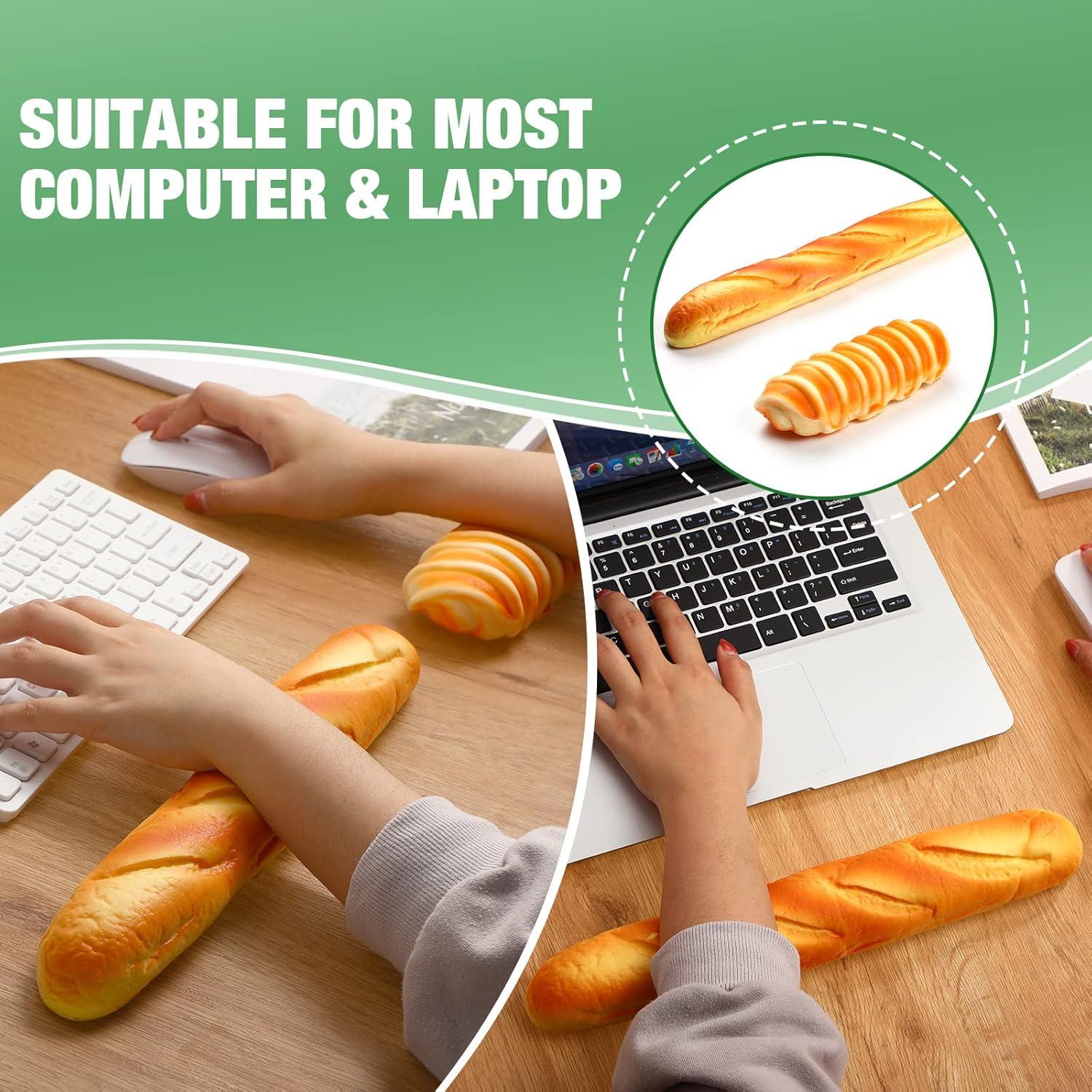 Almohadillas para Muñeca Flutesan 2 Piezas Ergonómicas Pan