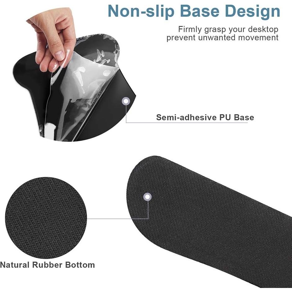 Soporte para Muñeca de Teclado y Almohadilla de Ratón Ergonómica iVeze Mandala