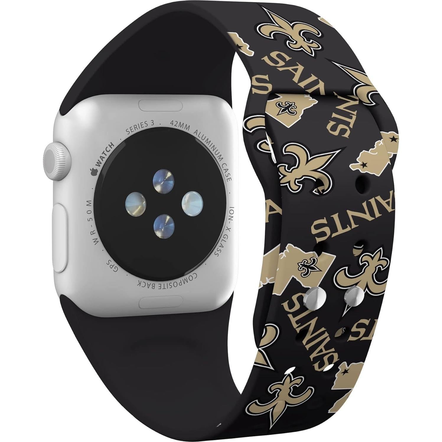 Combo HD Game Time New Orleans Saints para Apple Watch 42-45mm