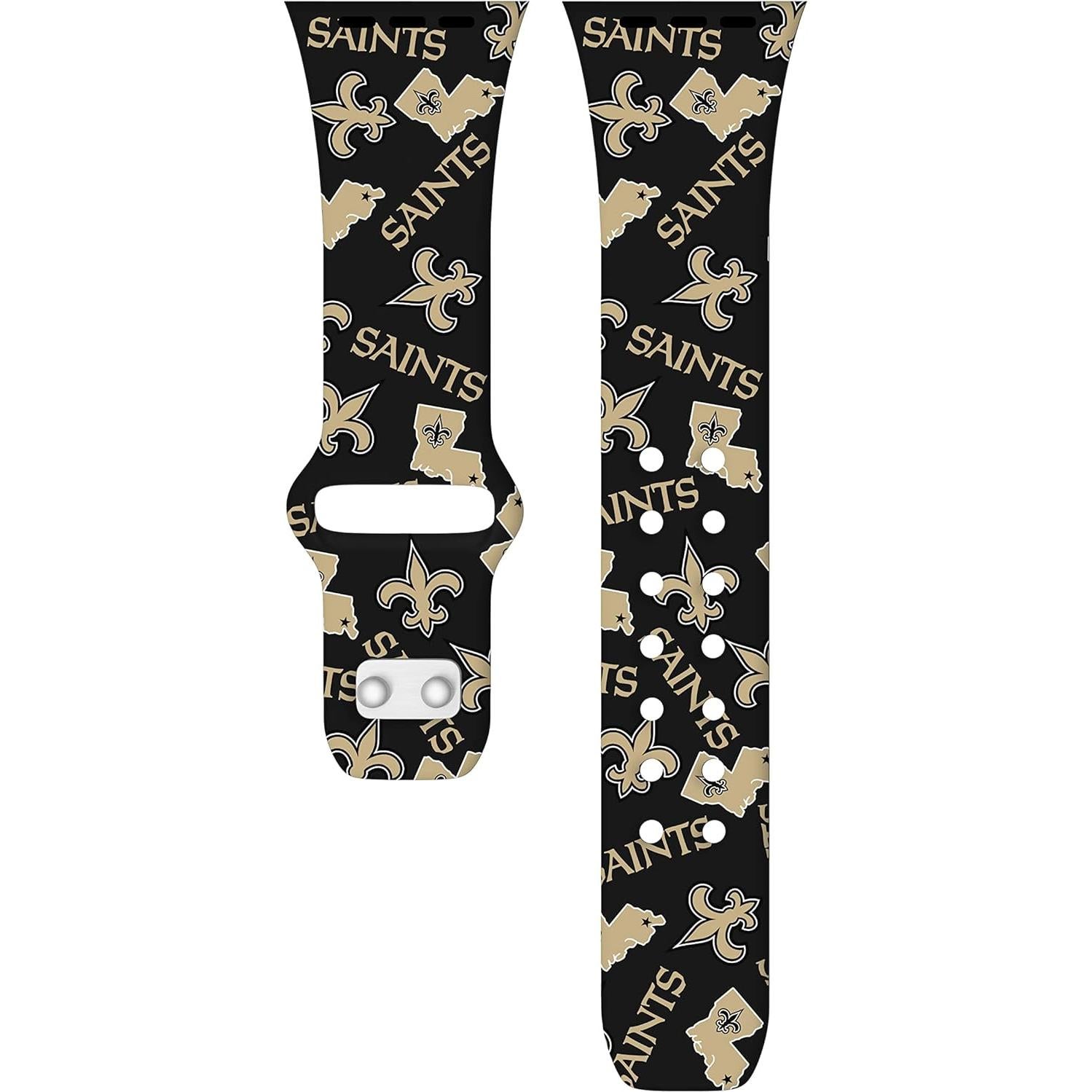 Combo HD Game Time New Orleans Saints para Apple Watch 42-45mm