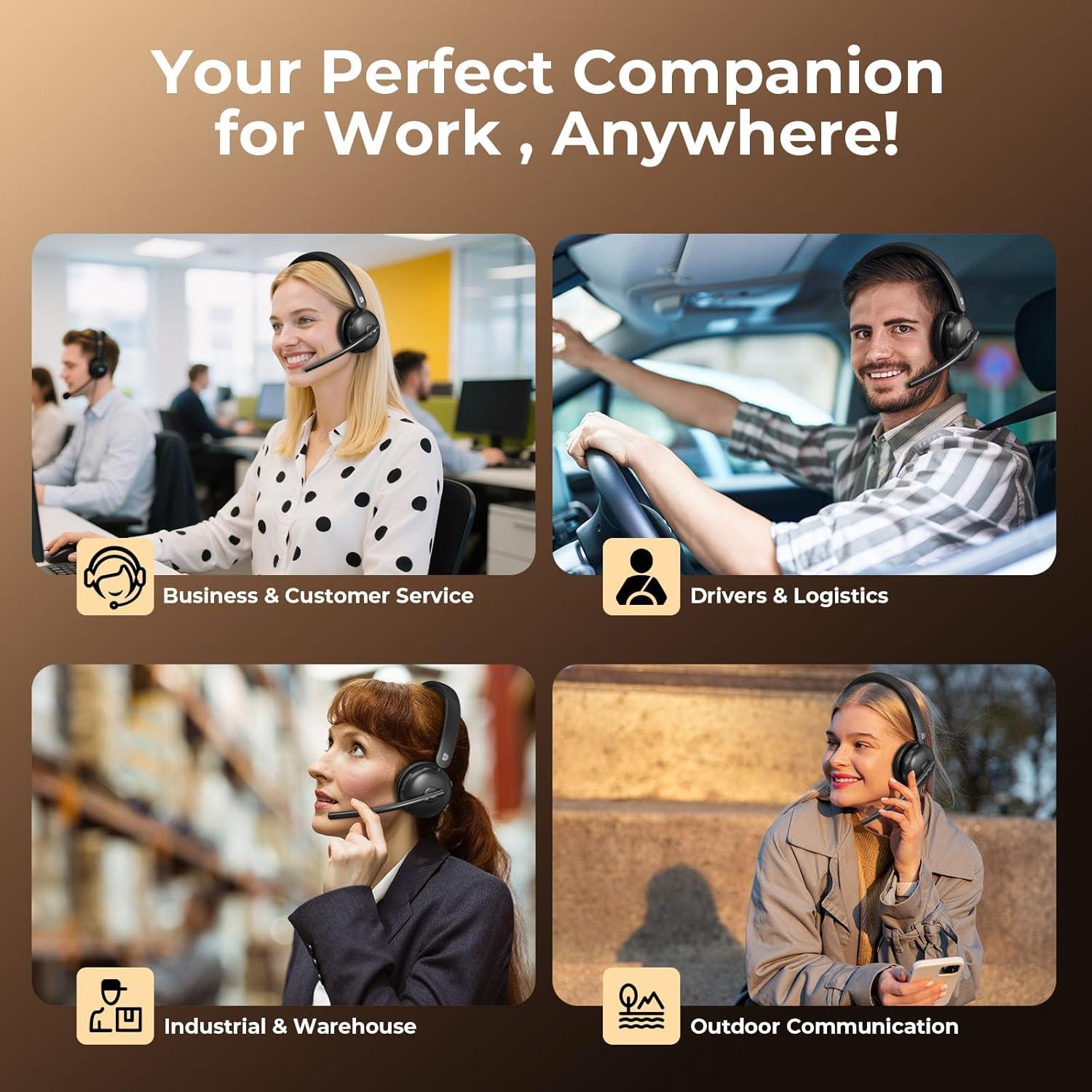 Auricular Inalámbrico DYTOLE DY108 con Micrófono y Bluetooth 5.3