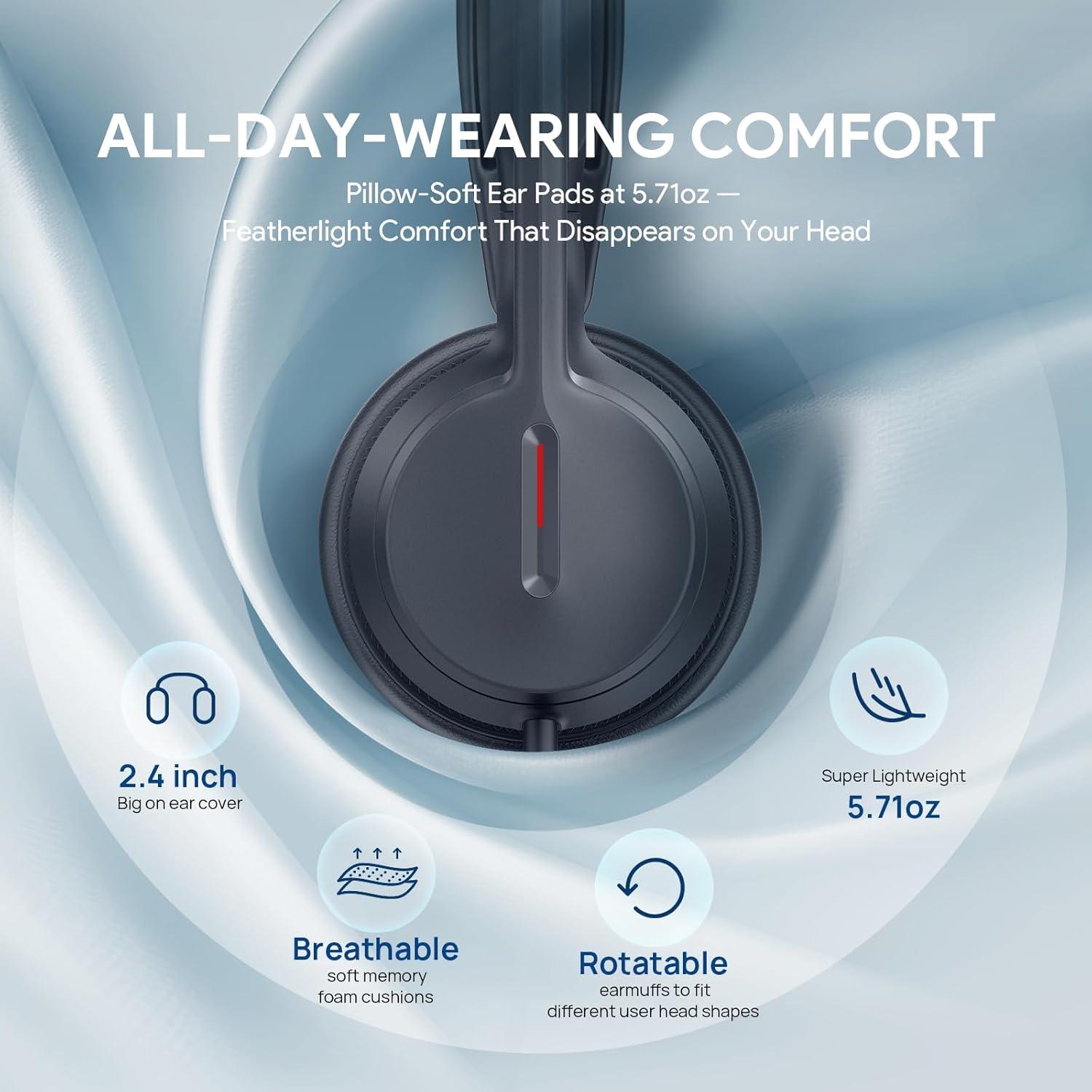 Auricular USB Yealink UH44 con micrófonos duales y cancelación de ruido