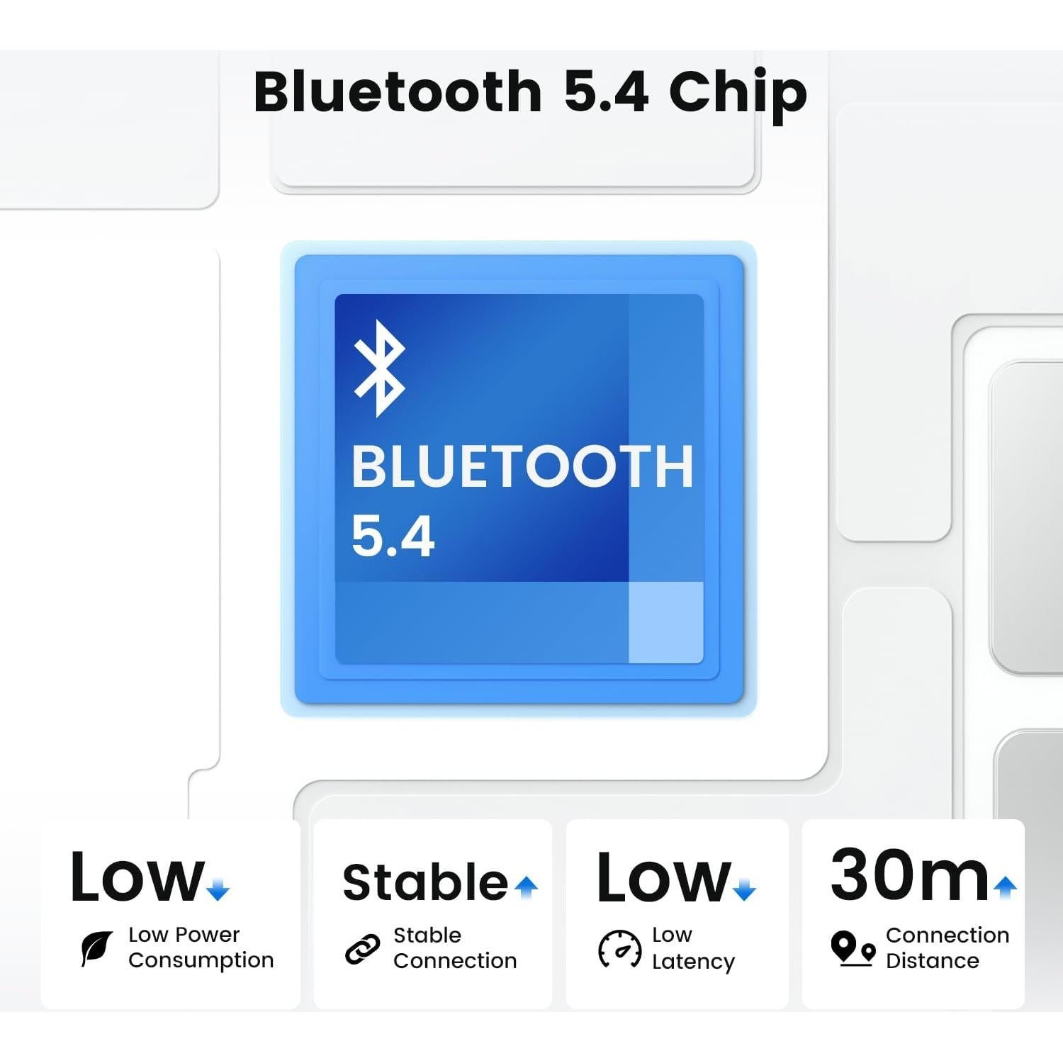 Auriculares Inalámbricos EKSA H3 Bluetooth 5.4 con Micrófono