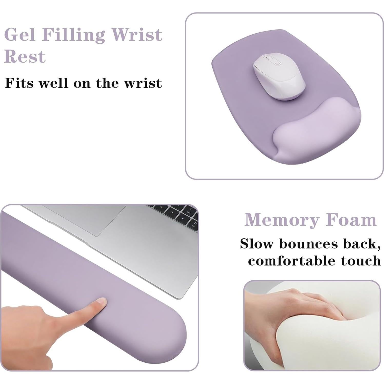 Soporte Ergonómico para Muñeca CFHYZAZNCL - Reposamuñecas de Gel y Espuma