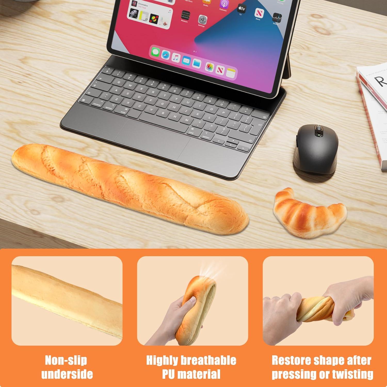 Soporte de muñeca para teclado y ratón Bvya Iris132 suave