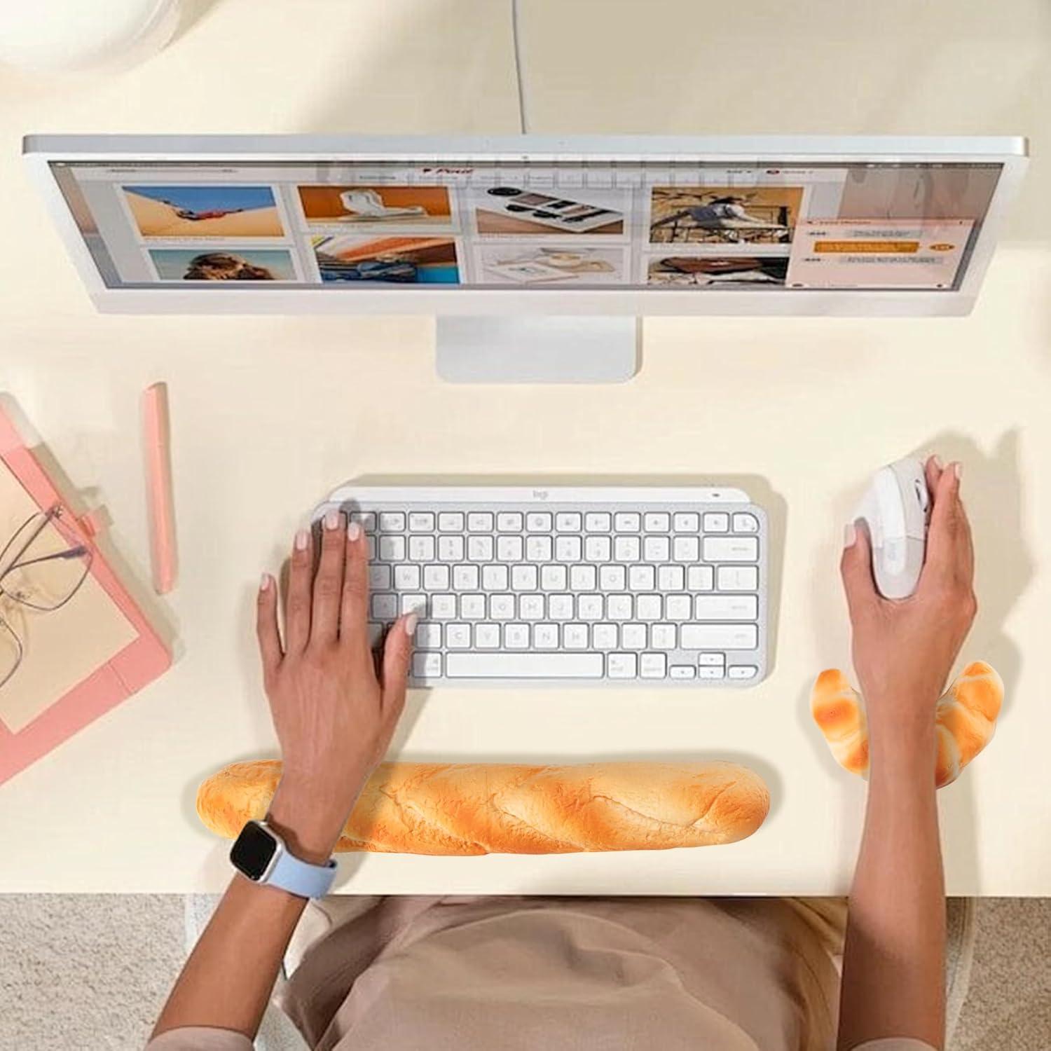 Soporte de muñeca para teclado y ratón Bvya Iris132 suave