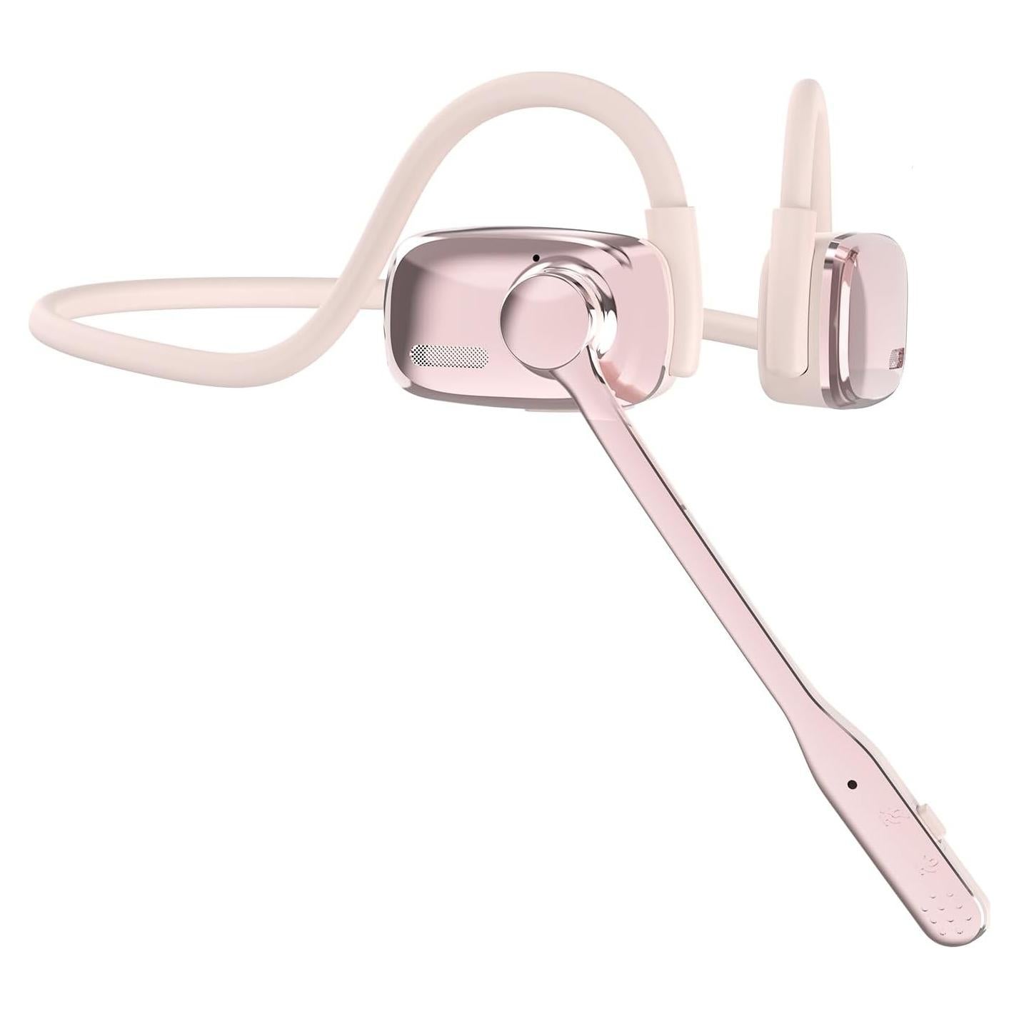 Auriculares Inalámbricos Bluetooth V5.4 SS LK12 Rosa con Micrófono