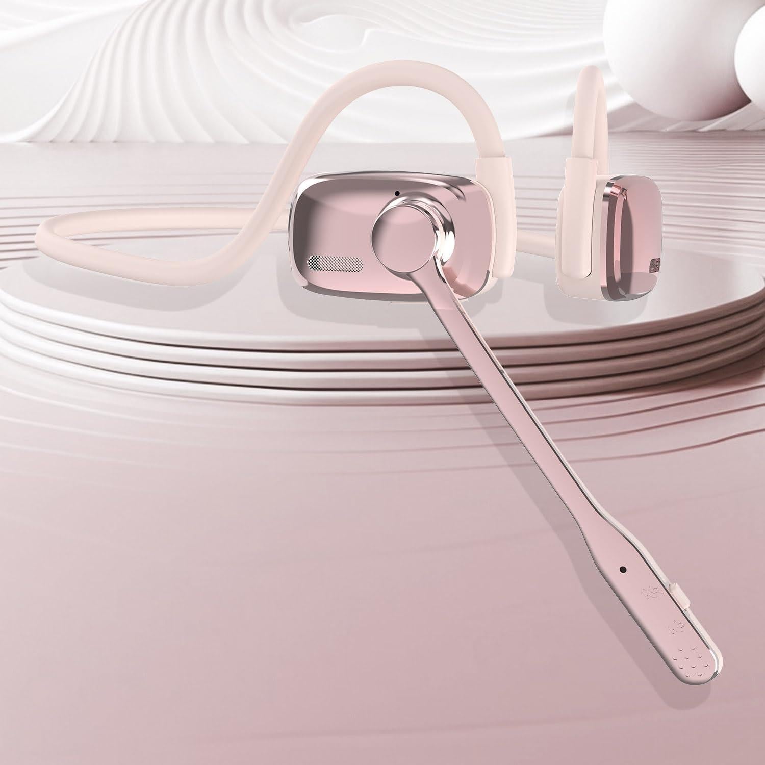 Auriculares Inalámbricos Bluetooth V5.4 SS LK12 Rosa con Micrófono