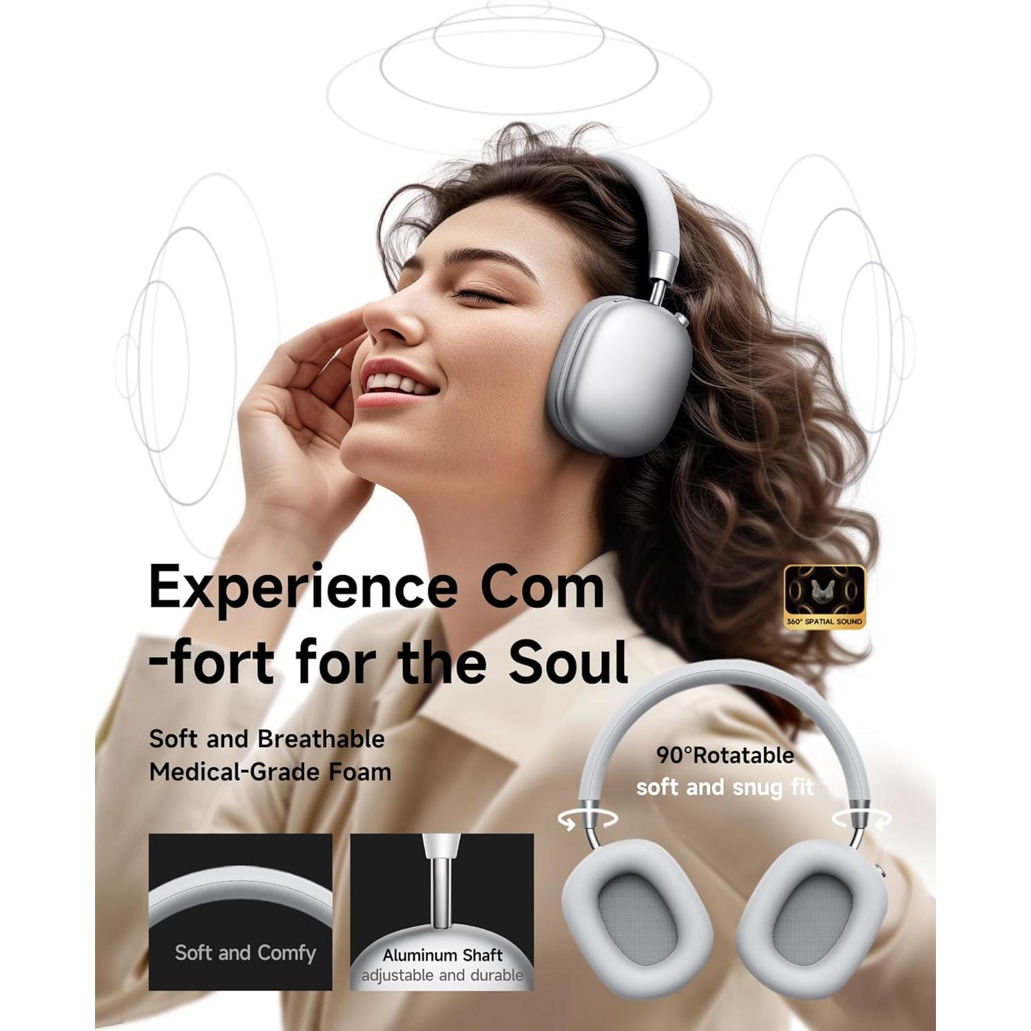 Auriculares Inalámbricos Picun F5 con ANC y 30H Reproducción