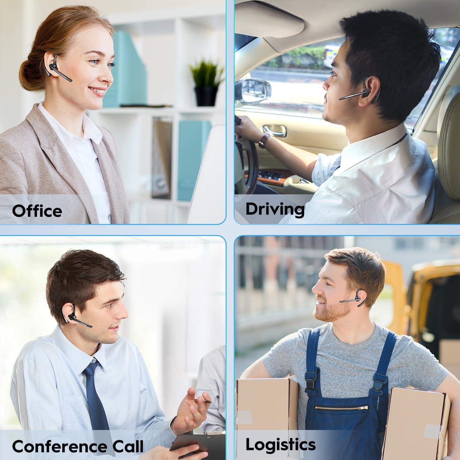 Auriculares Bluetooth New Bee M51 Inalámbricos con Estuche 500mAh