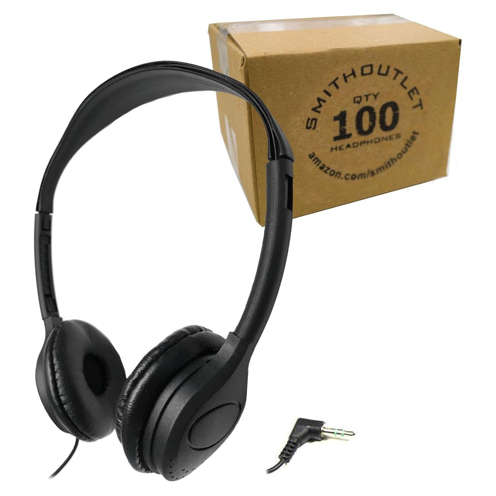 Auriculares con Cable SmithOutlet 100-Pack para Estudiantes K-12