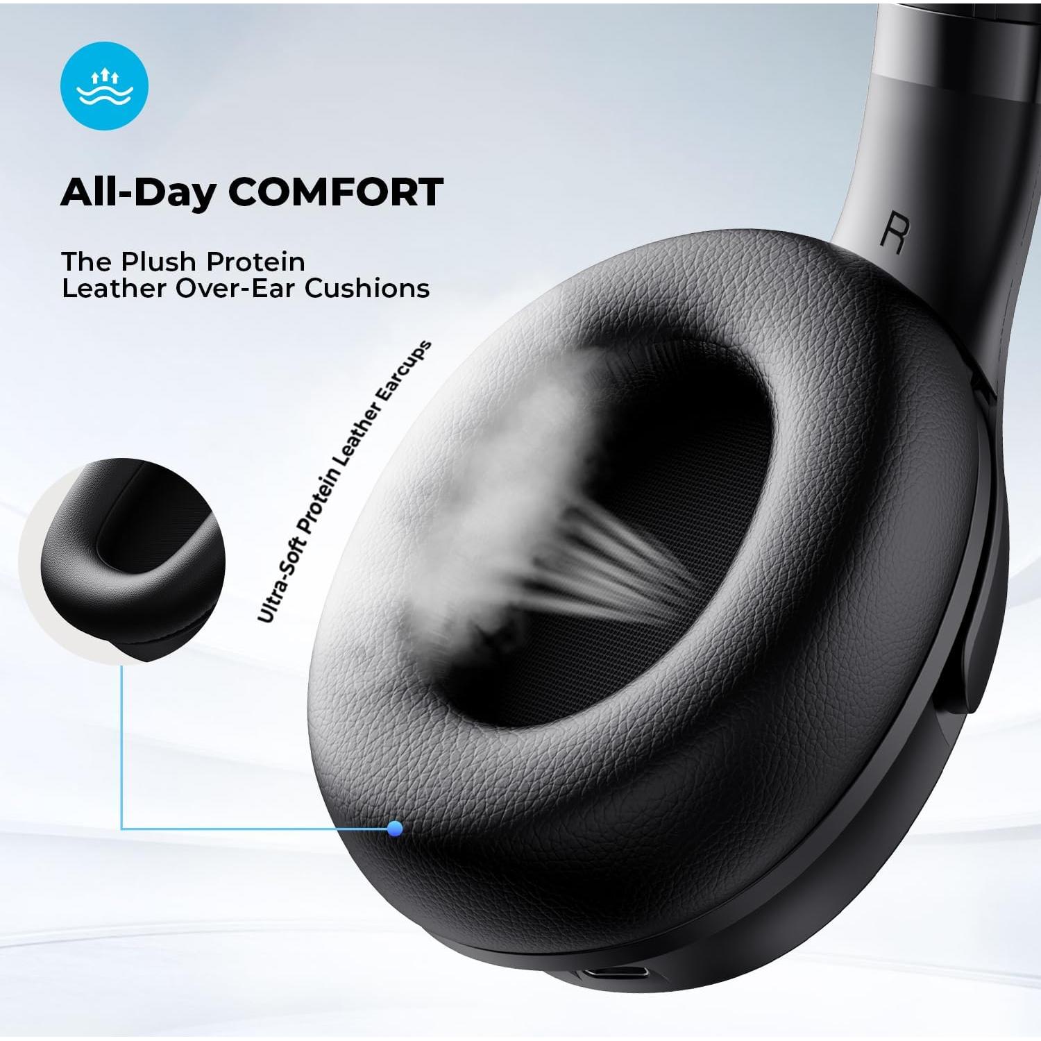 Auriculares Bluetooth 5.3 Havit NC01 con ANC y 50H de batería