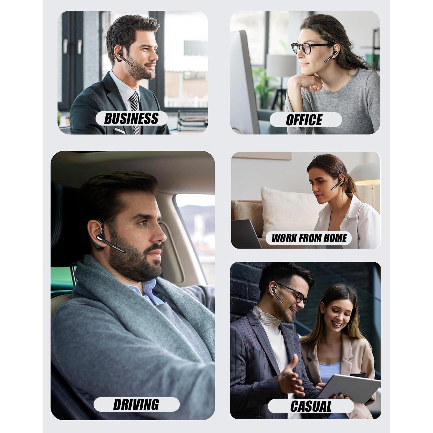 Auricular Bluetooth Kendir G6 Inalámbrico con Cancelación de Ruido