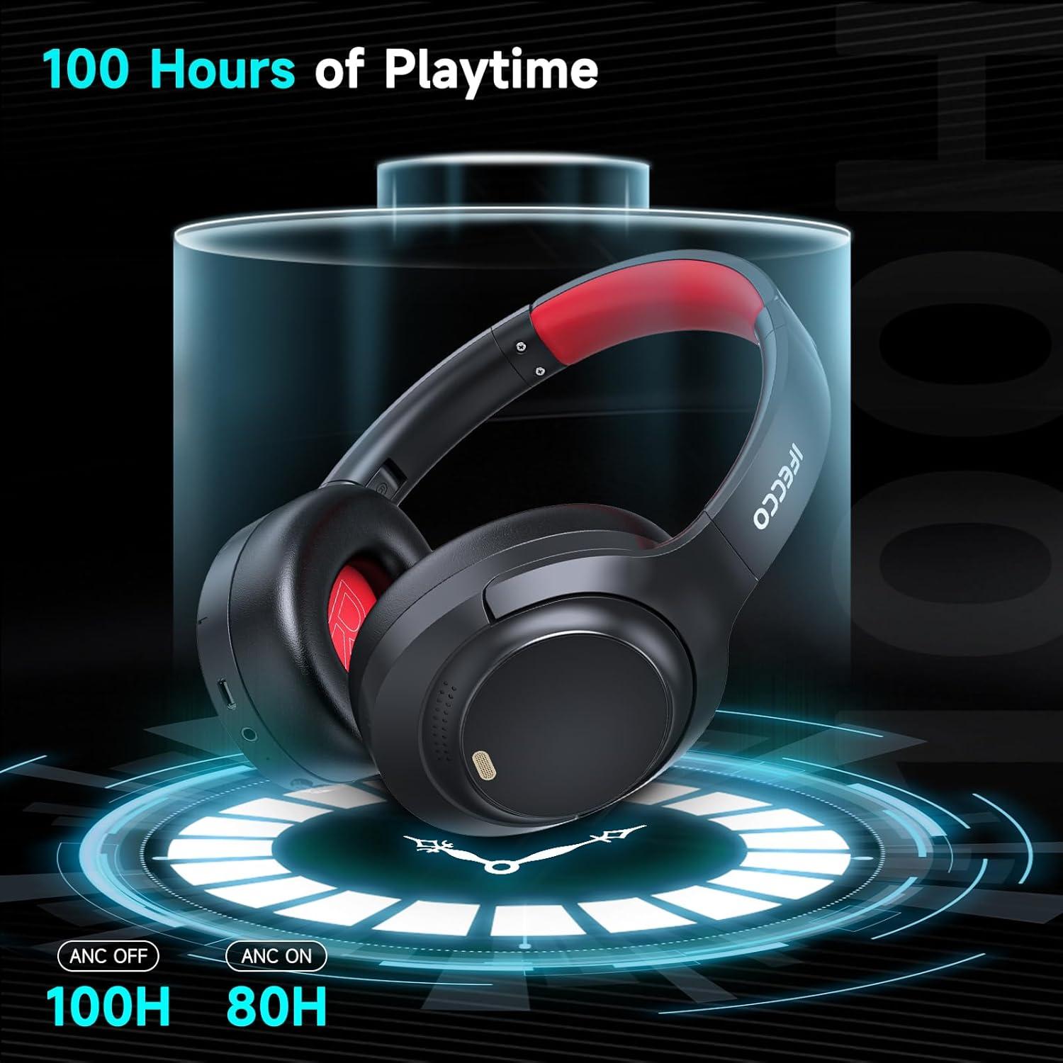 Auriculares Inalámbricos IFECCO S15 Bluetooth 5.4 ANC 100H