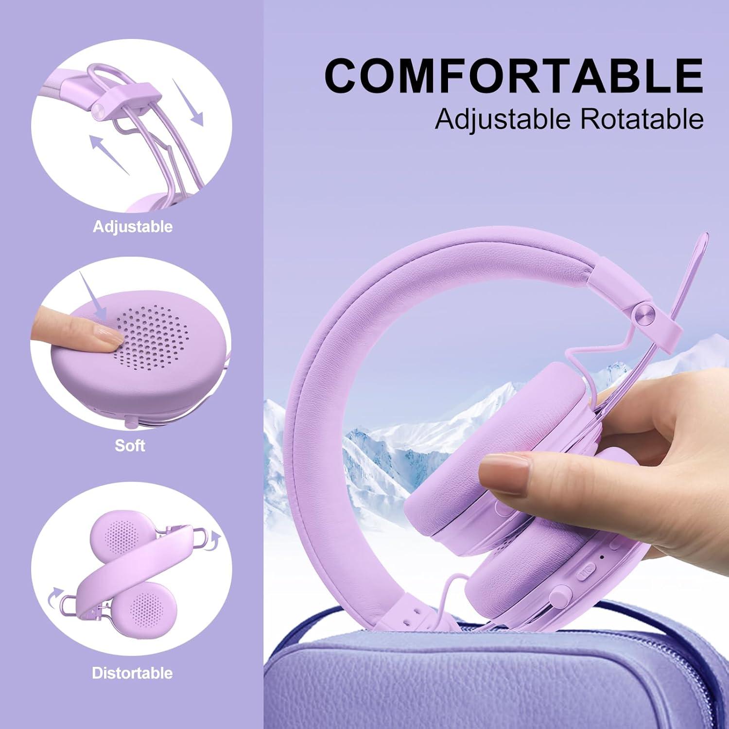 Auriculares In-Ear Inalámbricos FIO MOTUS FM30 Púrpura 55H ANC