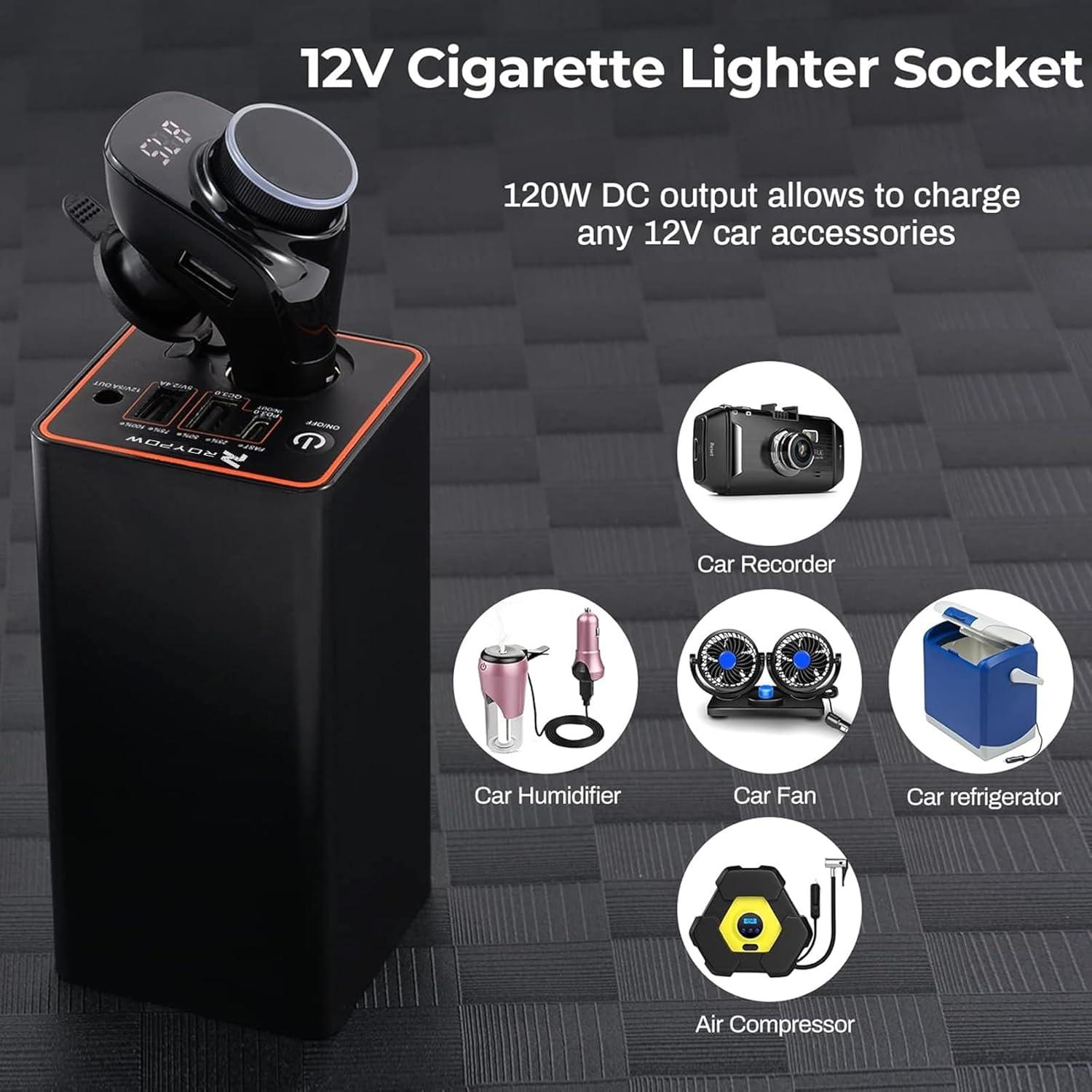 Cargador Portátil RoyPow 30W PD 86.58Wh para Laptop y Móvil