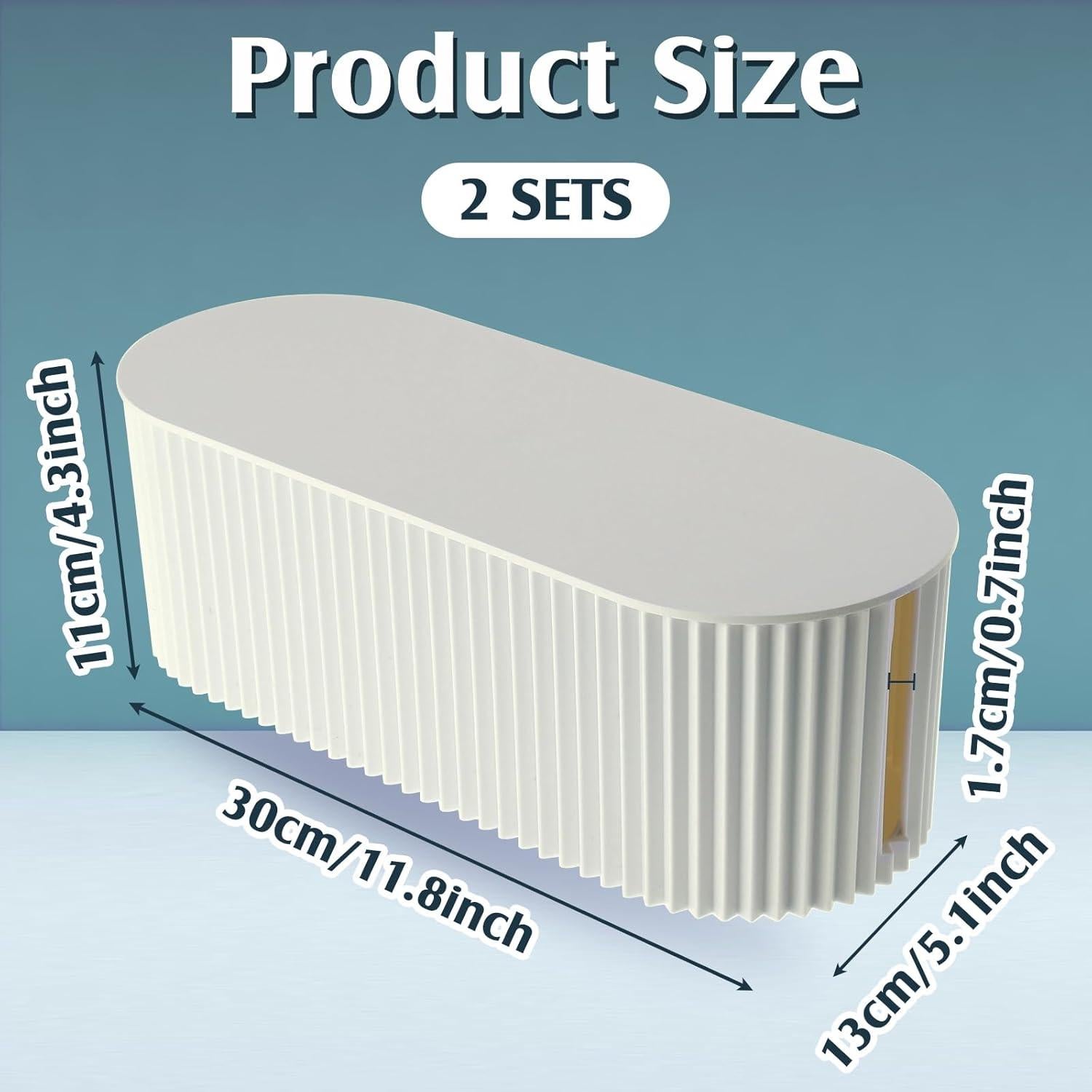 Caja Organizadora de Cables Marsui 2 Pcs con 48 Accesorios