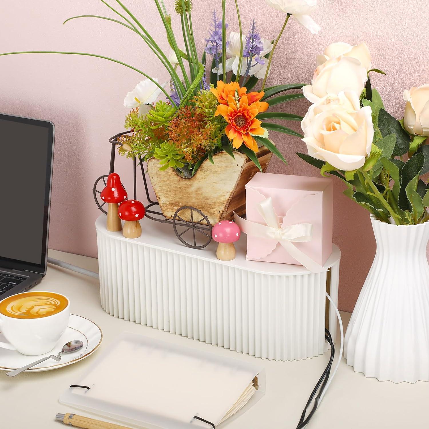 Caja Organizadora de Cables Marsui 2 Pcs con 48 Accesorios