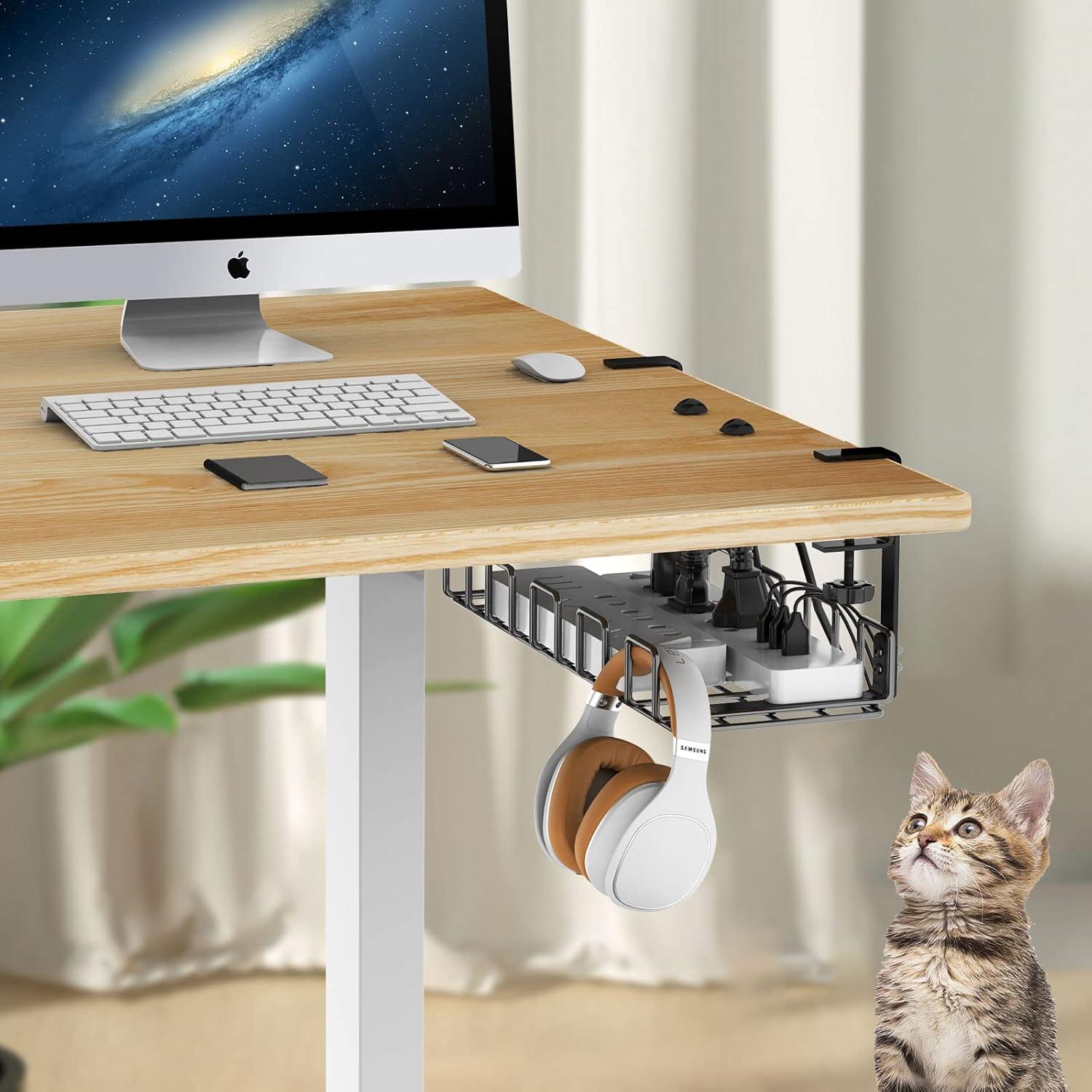 Bandeja de Gestión de Cables REFLYING 40x16 cm Sin Taladro