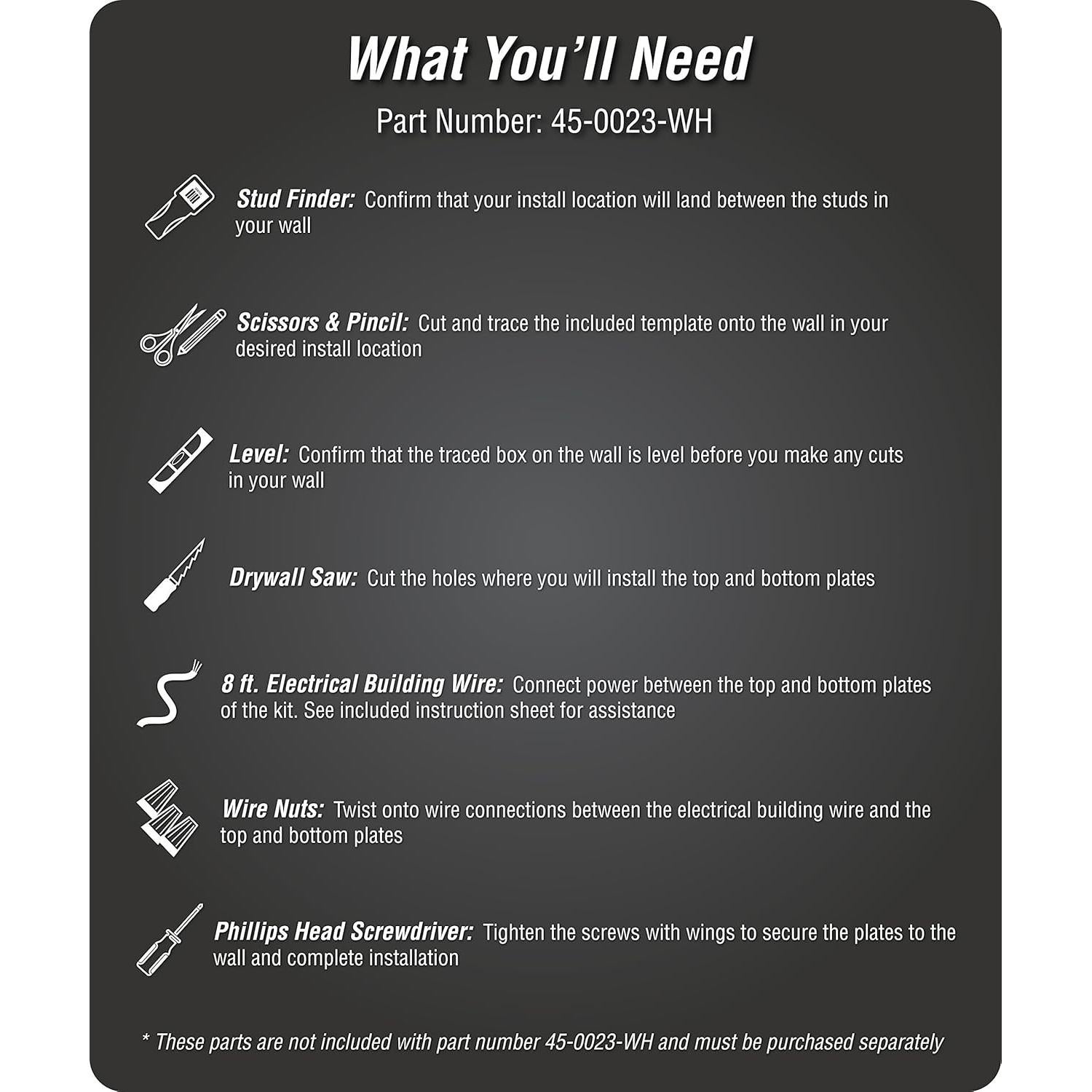 Kit de Pro-Poder Empotrado DATA COMM 45-0023-WH 15A Blanco