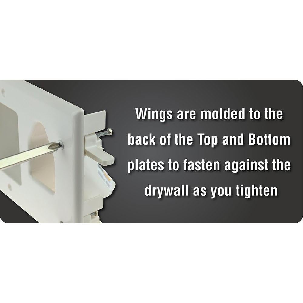 Kit de Pro-Poder Empotrado DATA COMM 45-0023-WH 15A Blanco