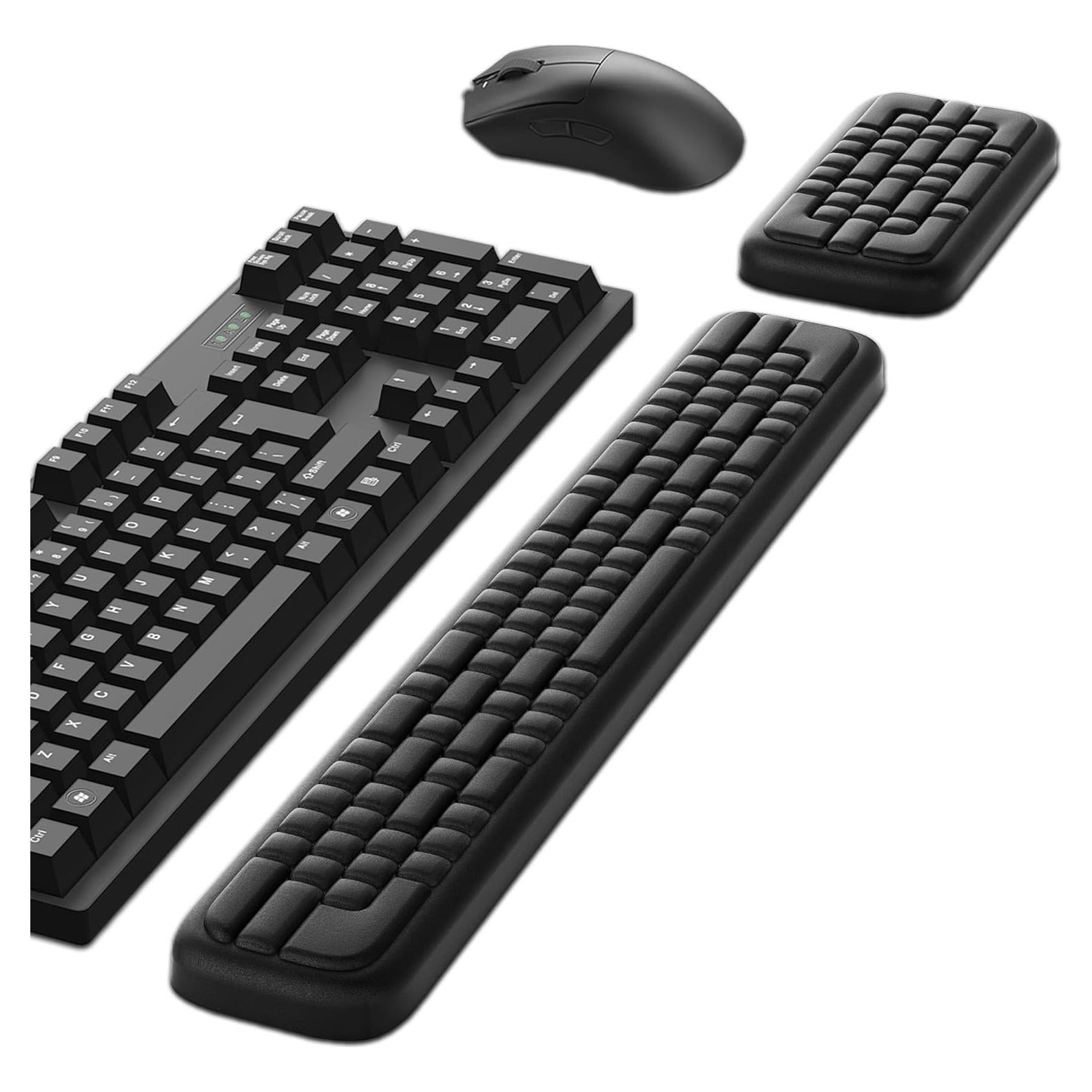 Reposamuñecas ergonómico MEKASS de espuma viscoelástica 45cm