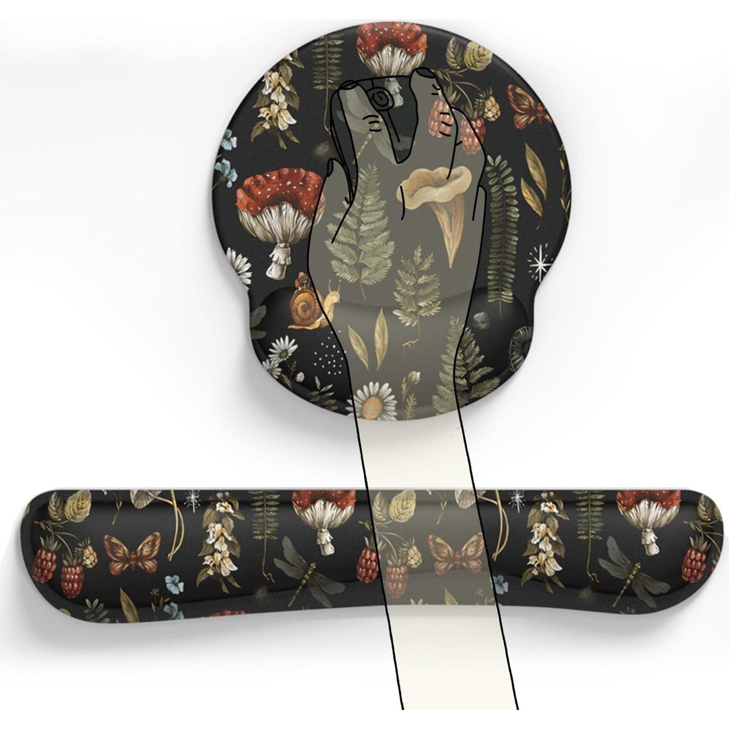 Alfombrilla de Ratón Ergonómica Mechanical Cattle con Soporte