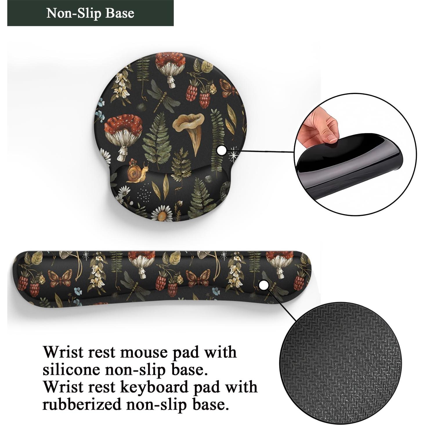 Alfombrilla de Ratón Ergonómica Mechanical Cattle con Soporte