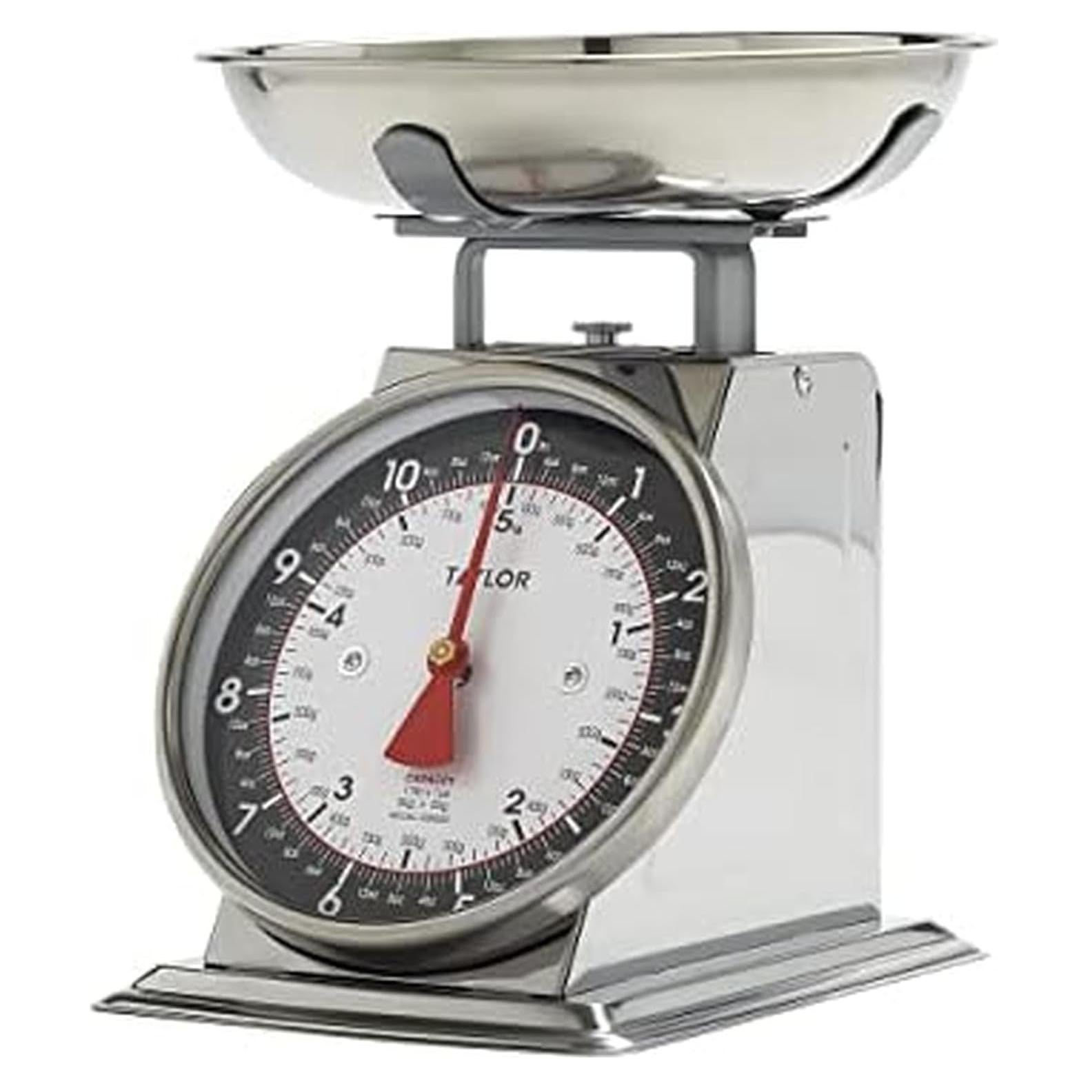 Báscula de Cocina Mecánica Taylor 5kg Analógica con Tazón