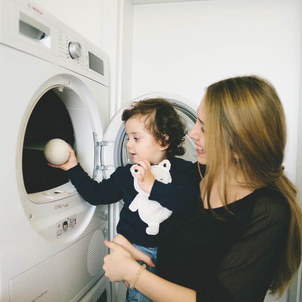 Bolas de Secado de Lana Kintor XL 6 Pack 100% Orgánica