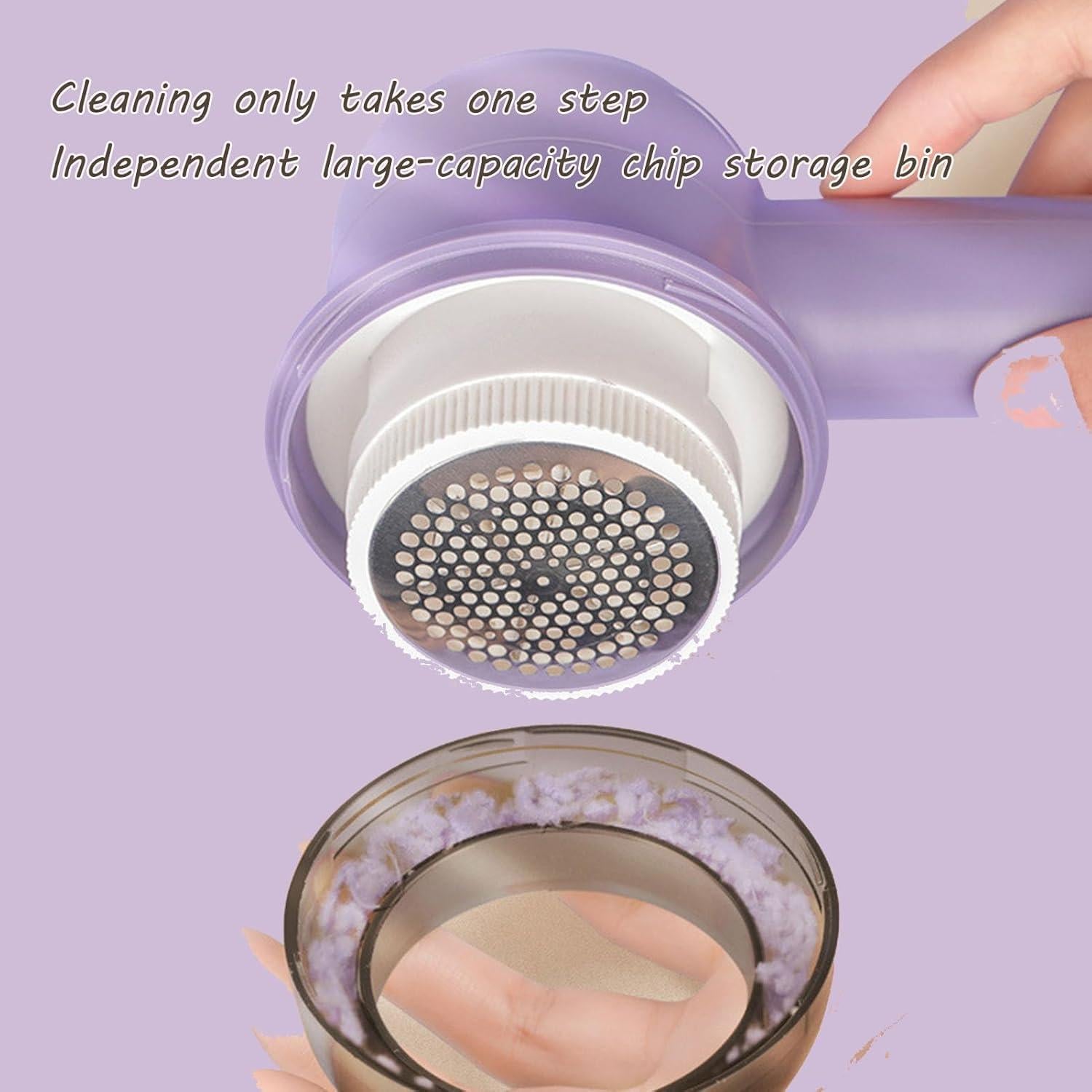 Recortadora de Pelusas Recargable 3 Velocidades JHSYV149 Púrpura