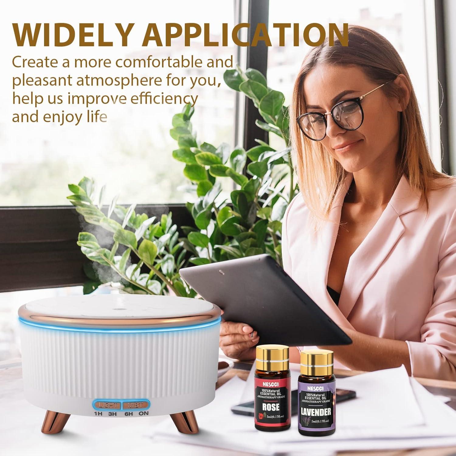 Juego de 18 Aceites Esenciales NESCCI 5ml - Aromaterapia y Velas