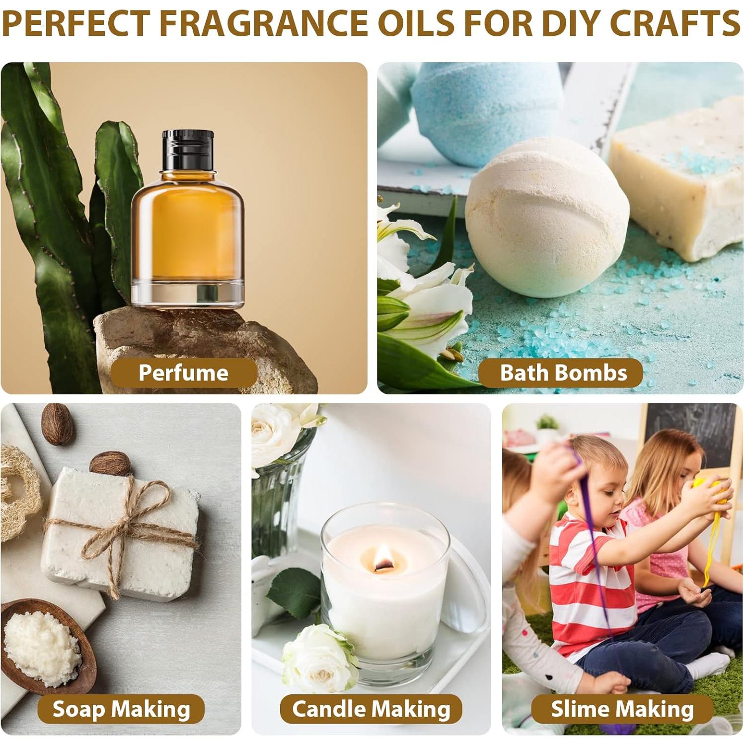 Juego de 18 Aceites Esenciales NESCCI 5ml - Aromaterapia y Velas