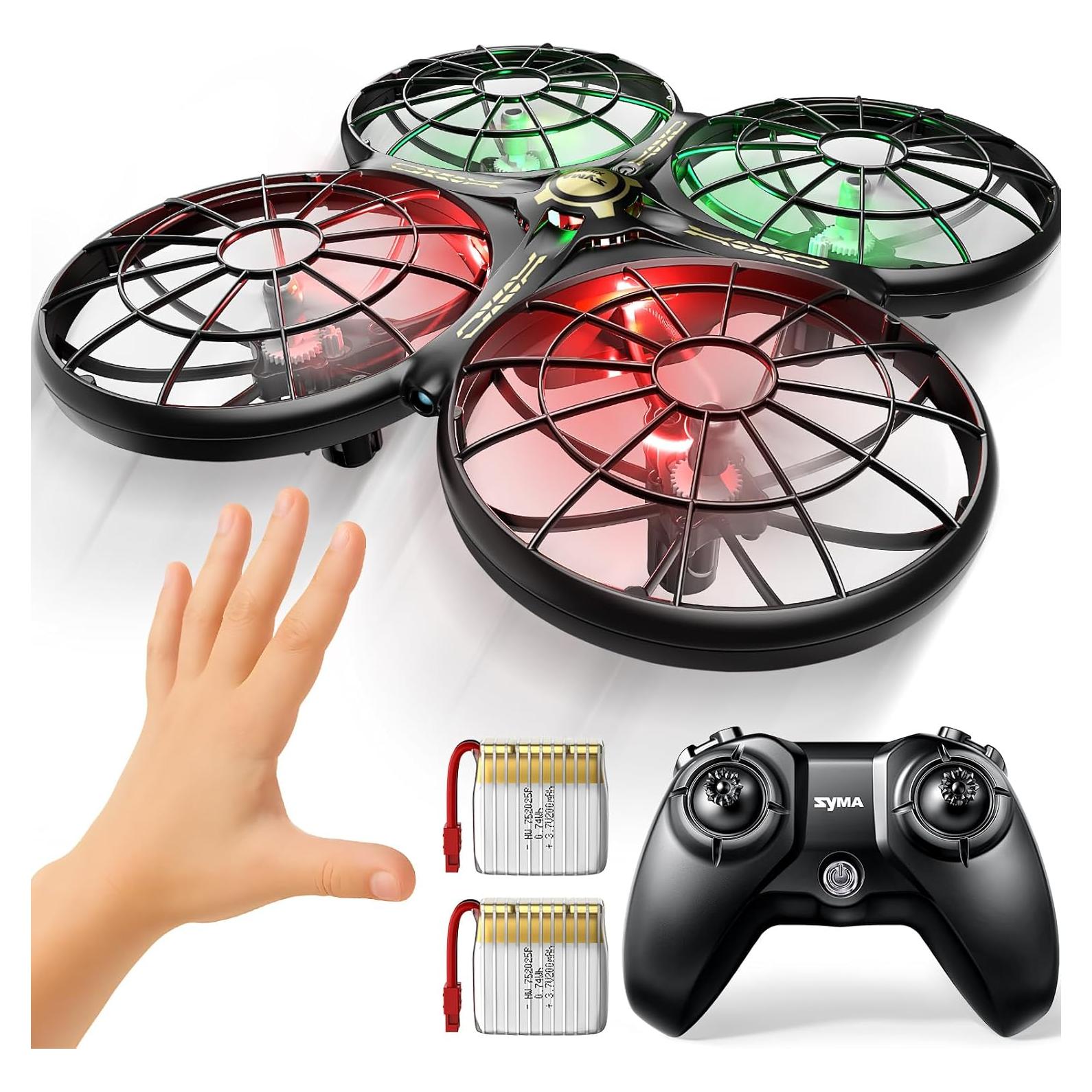 Drone SYMA X100 para Niños con Evitación de Obstáculos y 20 Min de Vuelo