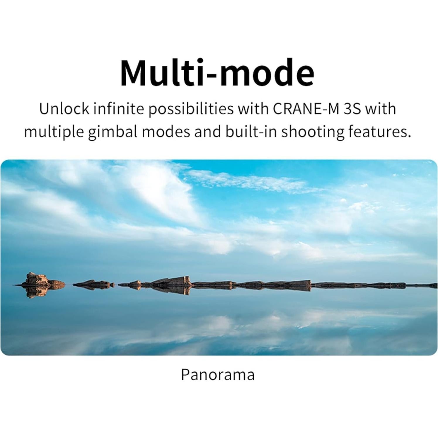 Estabilizador Gimbal Zhiyun Crane M3S Combo para Smartphone y DSLR