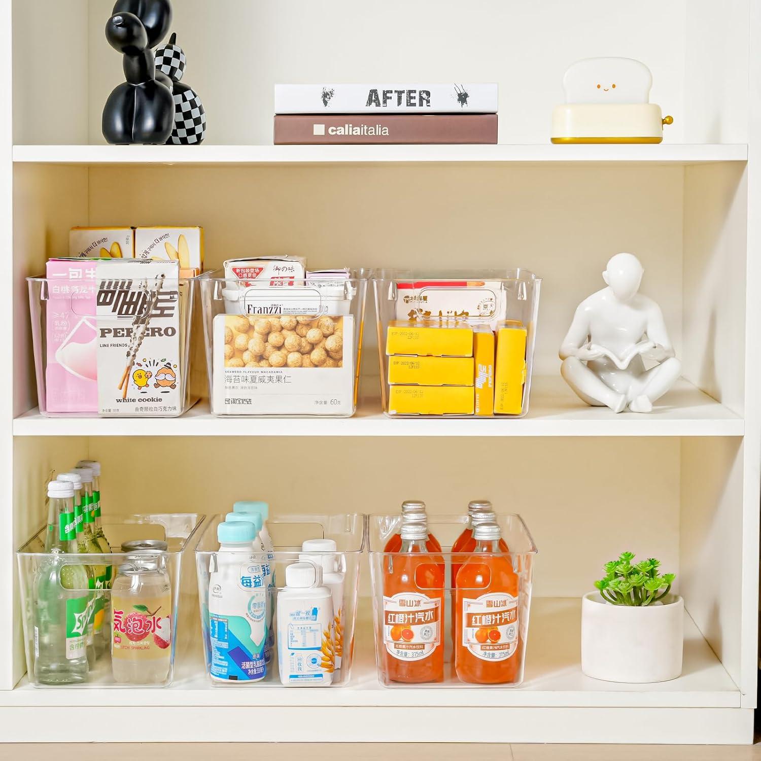 Paquete de 12 cajas de almacenamiento Freebat 35.8x21.1x27.2 cm