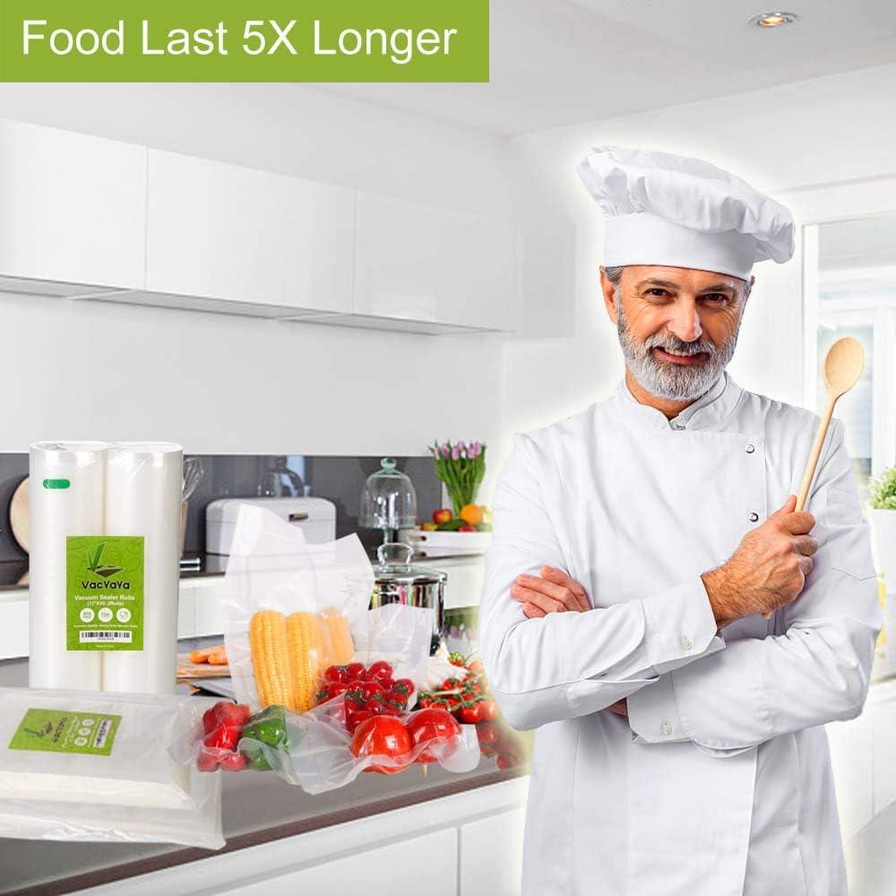 Bolsas de Almacenamiento al Vacío VacYaYa 100 Unidades 4mil