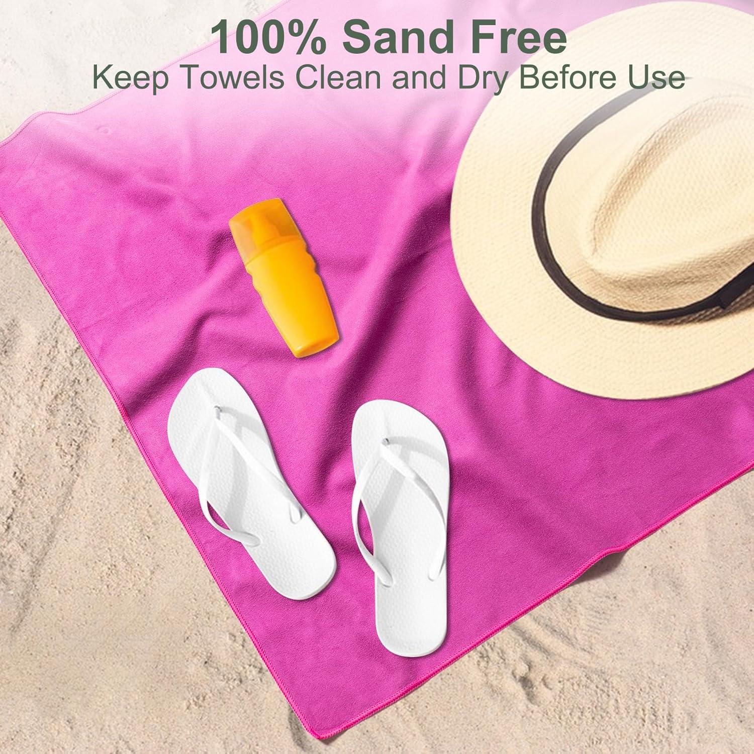 Toalla de Microfibra Aegero 2 Piezas Secado Rápido Verde Militar