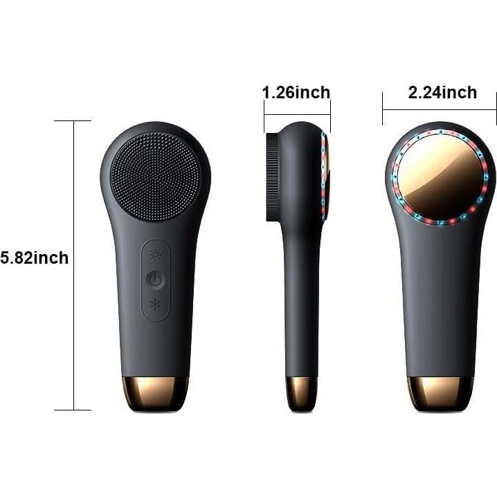 Limpiador Facial Eléctrico Perwin LA2417 - Silicona Impermeable