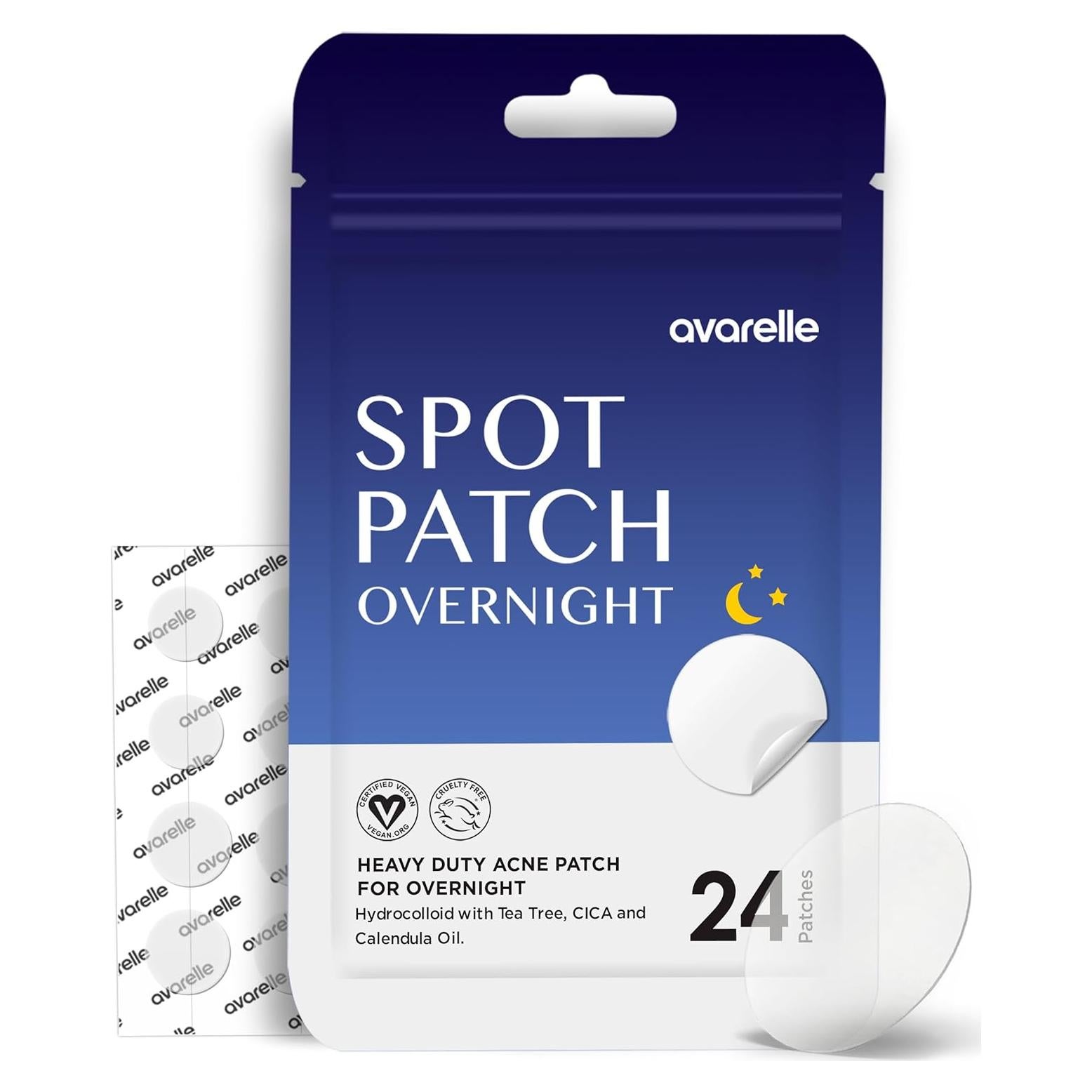 Parches Hidrocoloides para Acné Avarelle 24 ct - 12-14 mm