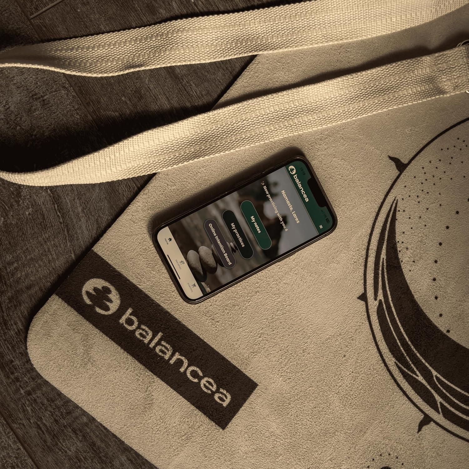 Alfombrilla de Yoga Balancea 183x61cm Antideslizante Ecológica