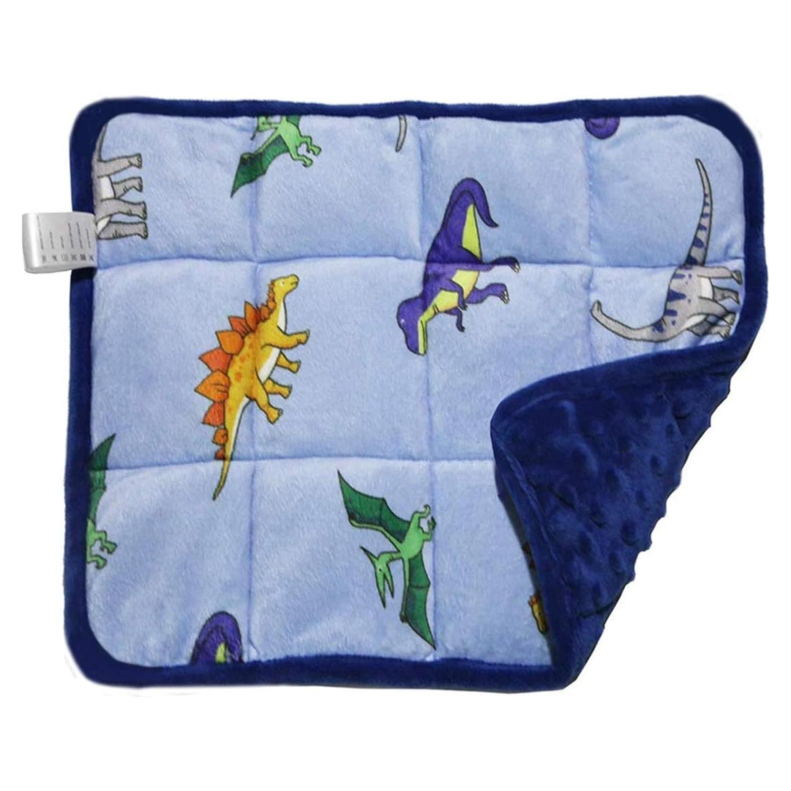 Pad de Regazo Pesado MAXTID Dinosaurio Azul 30x45cm 0.91kg