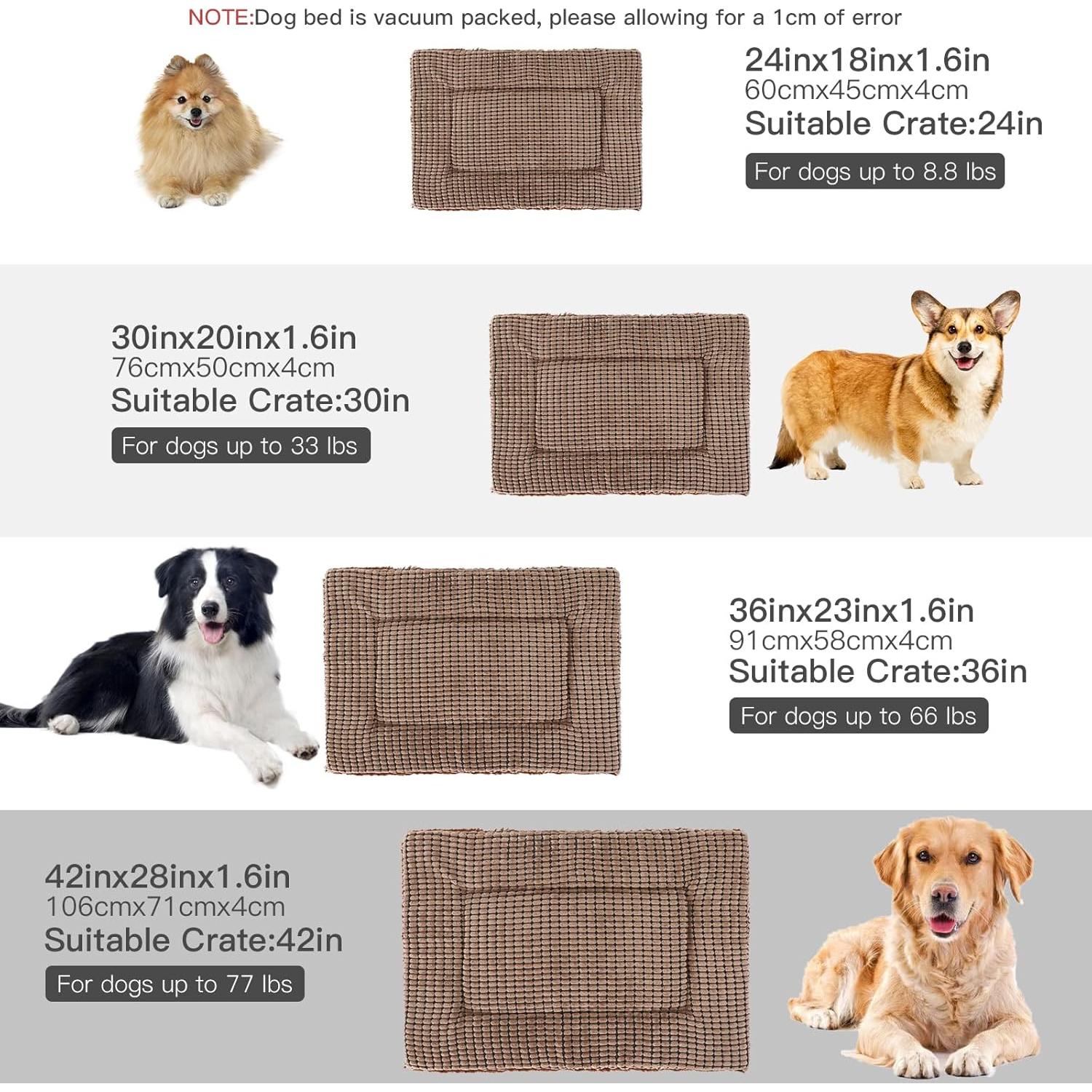 Alfombra para Perros BVAGSS 76.2x50.8cm Espuma Viscoelástica