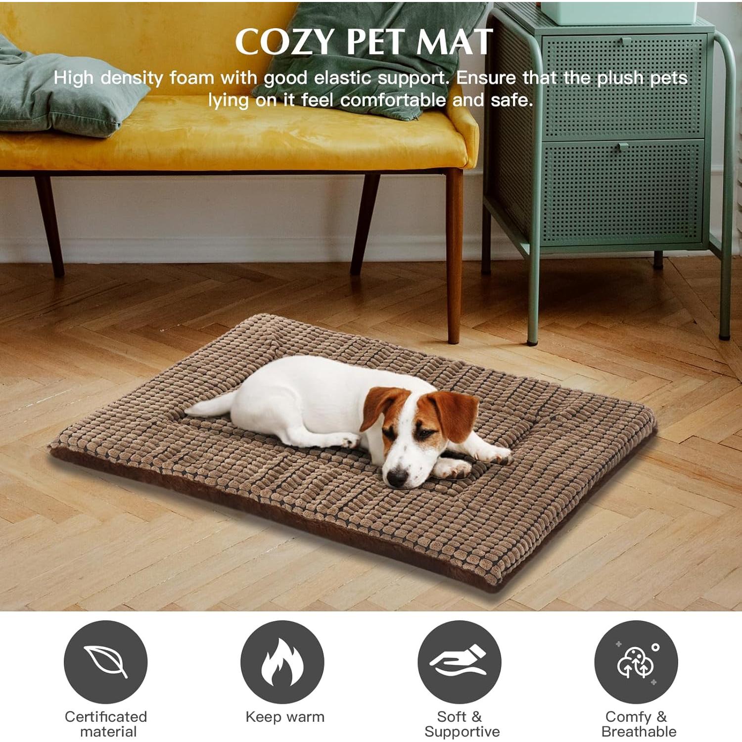 Alfombra para Perros BVAGSS 76.2x50.8cm Espuma Viscoelástica